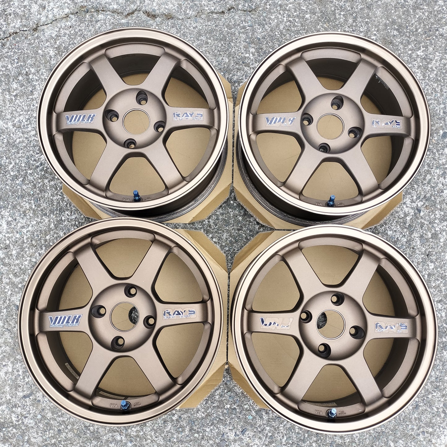 Rays TE37 16x7+42 & 16x7+33 4x114.3