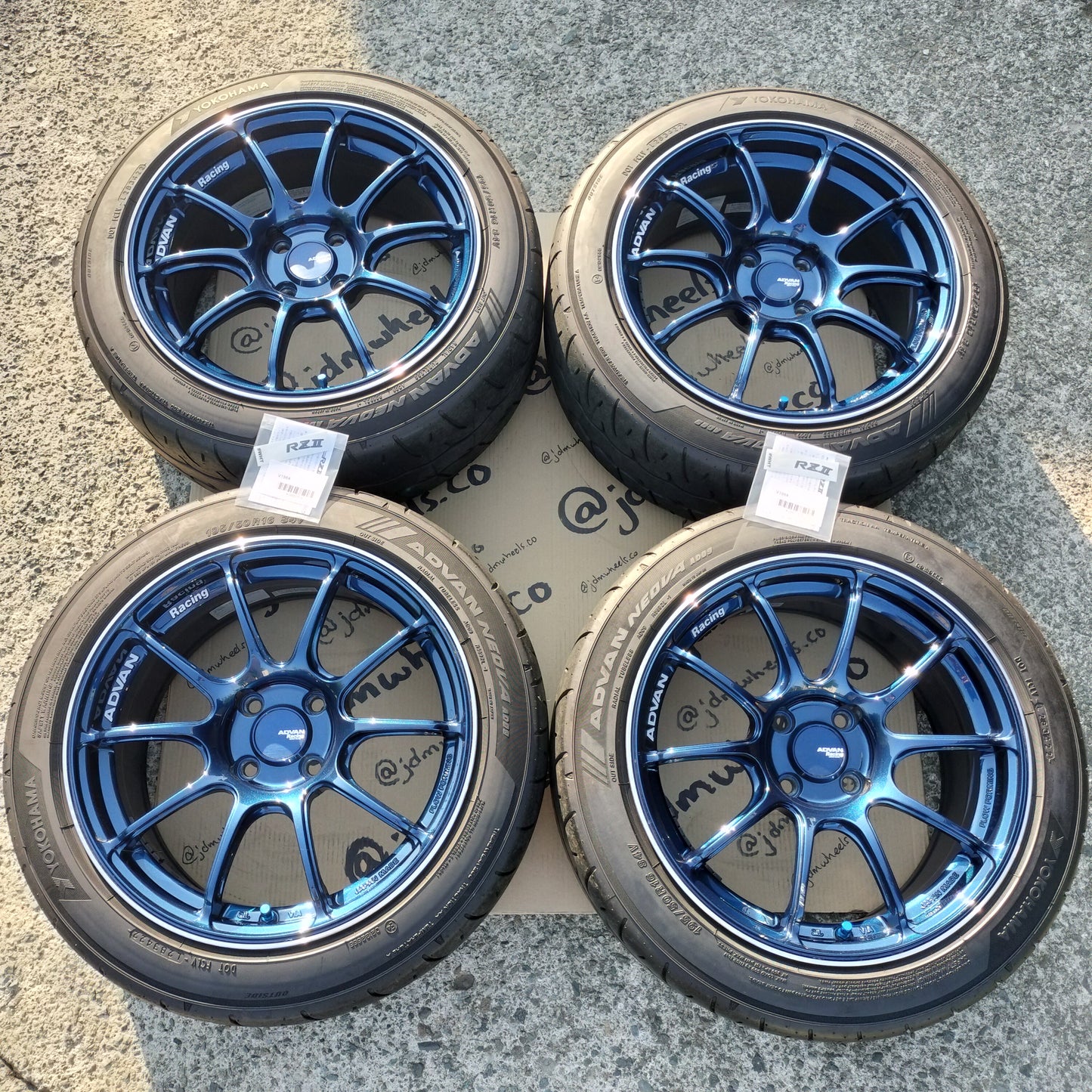 Advan Racing RZII 16x7.5+40 4x100