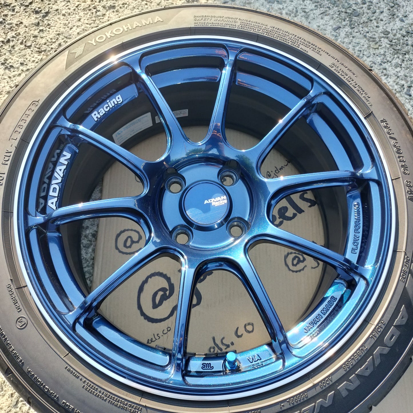 Advan Racing RZII 16x7.5+40 4x100