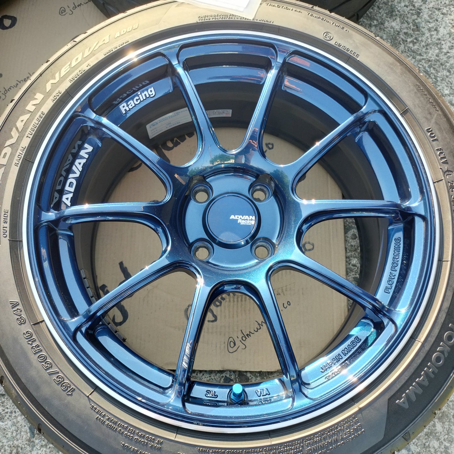 Advan Racing RZII 16x7.5+40 4x100