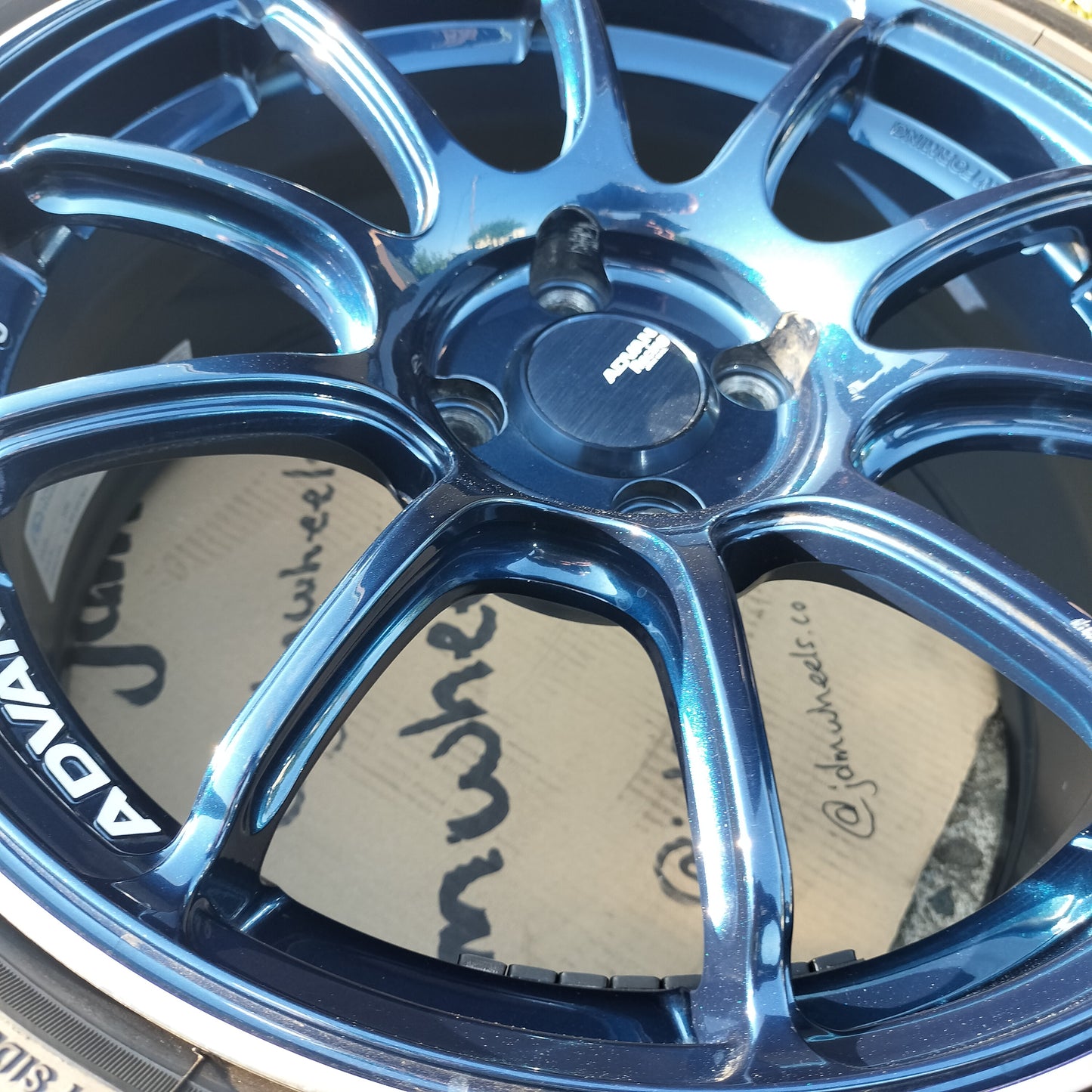Advan Racing RZII 16x7.5+40 4x100