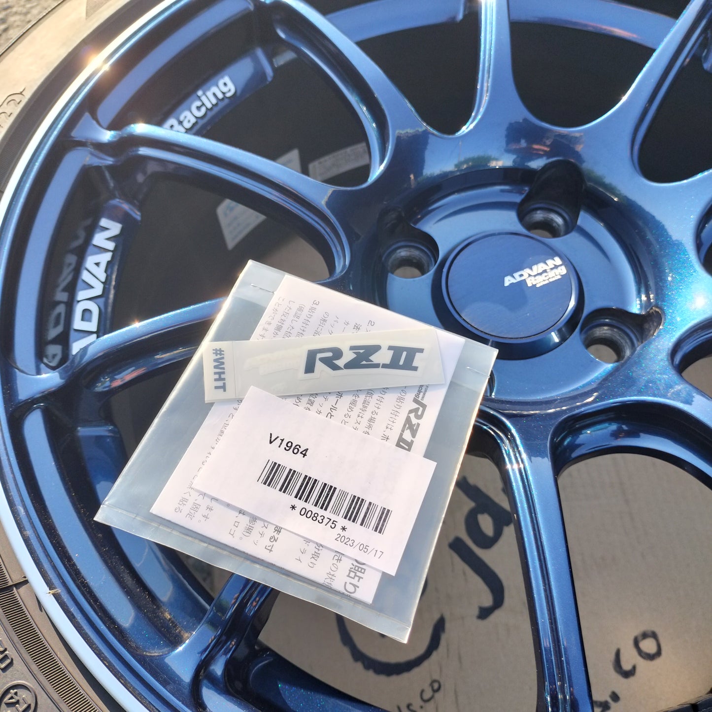 Advan Racing RZII 16x7.5+40 4x100