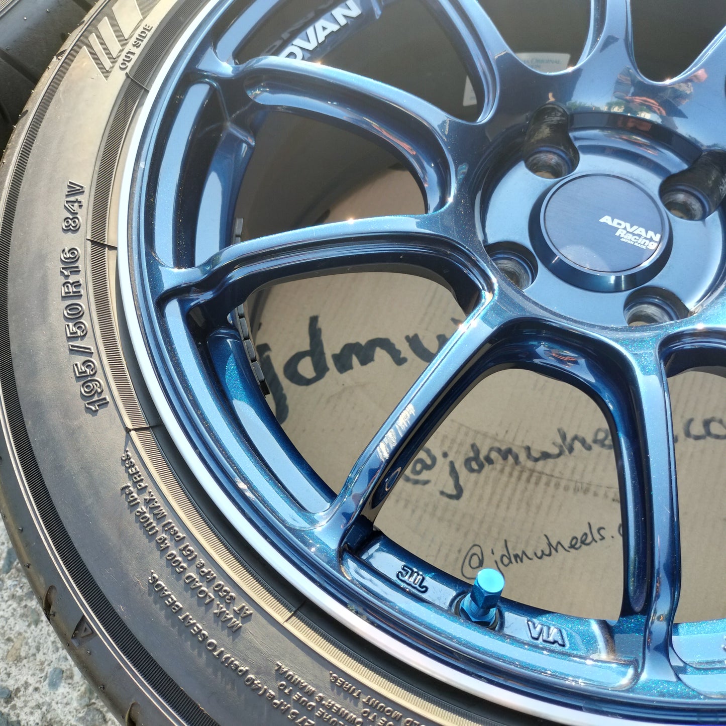 Advan Racing RZII 16x7.5+40 4x100