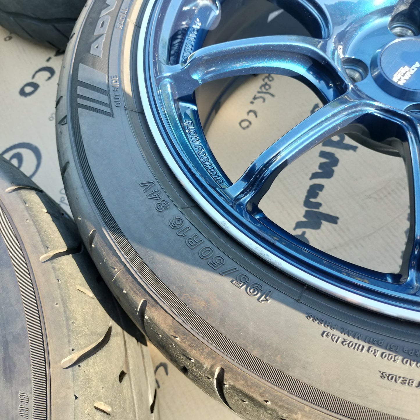 Advan Racing RZII 16x7.5+40 4x100