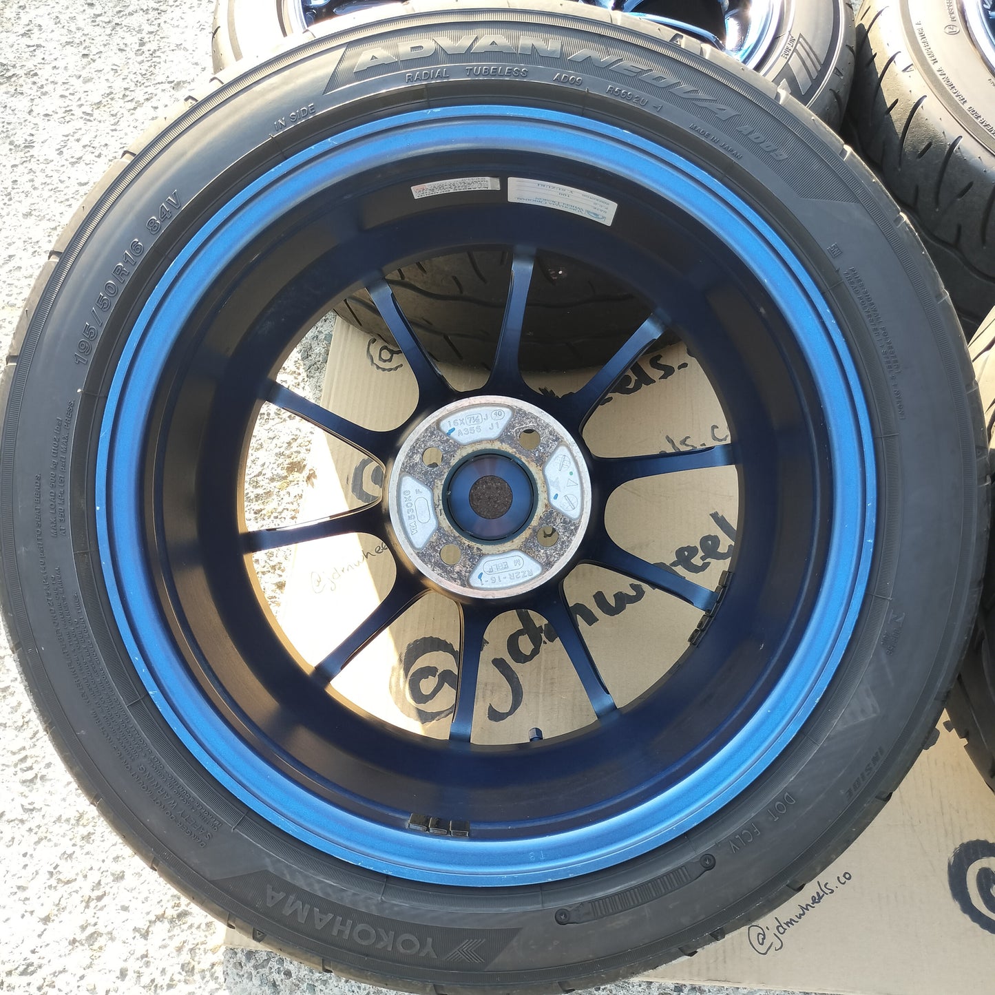 Advan Racing RZII 16x7.5+40 4x100