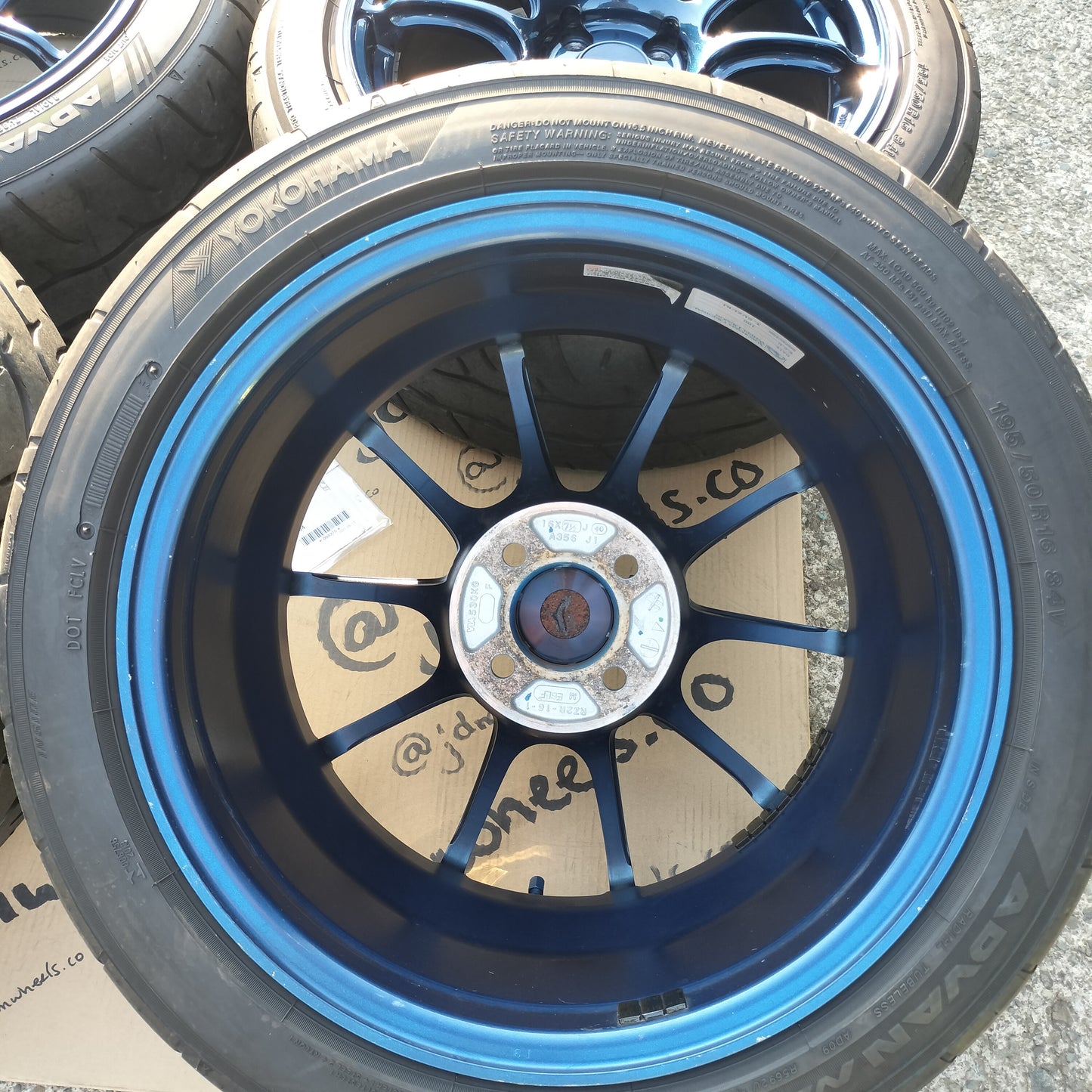 Advan Racing RZII 16x7.5+40 4x100