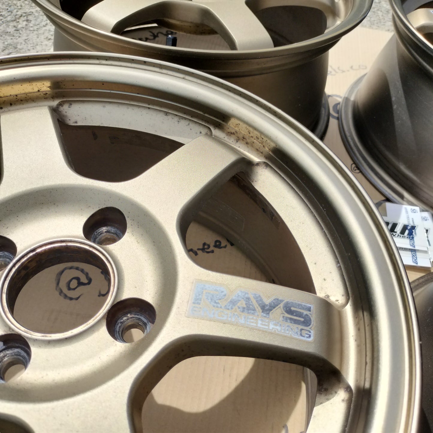 Rays Volk TE37 15x6.5+35 4x100