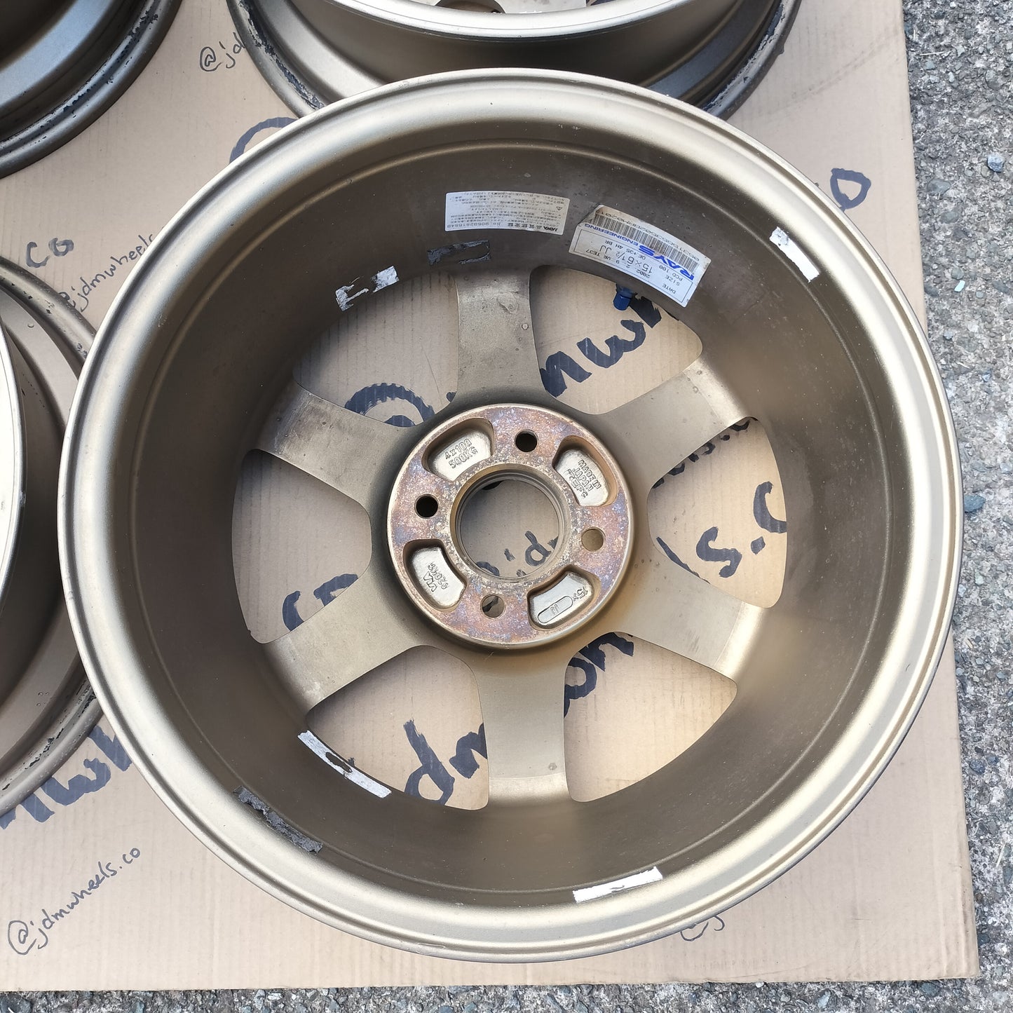 Rays Volk Racing TE37 15x6.5+35 4x100