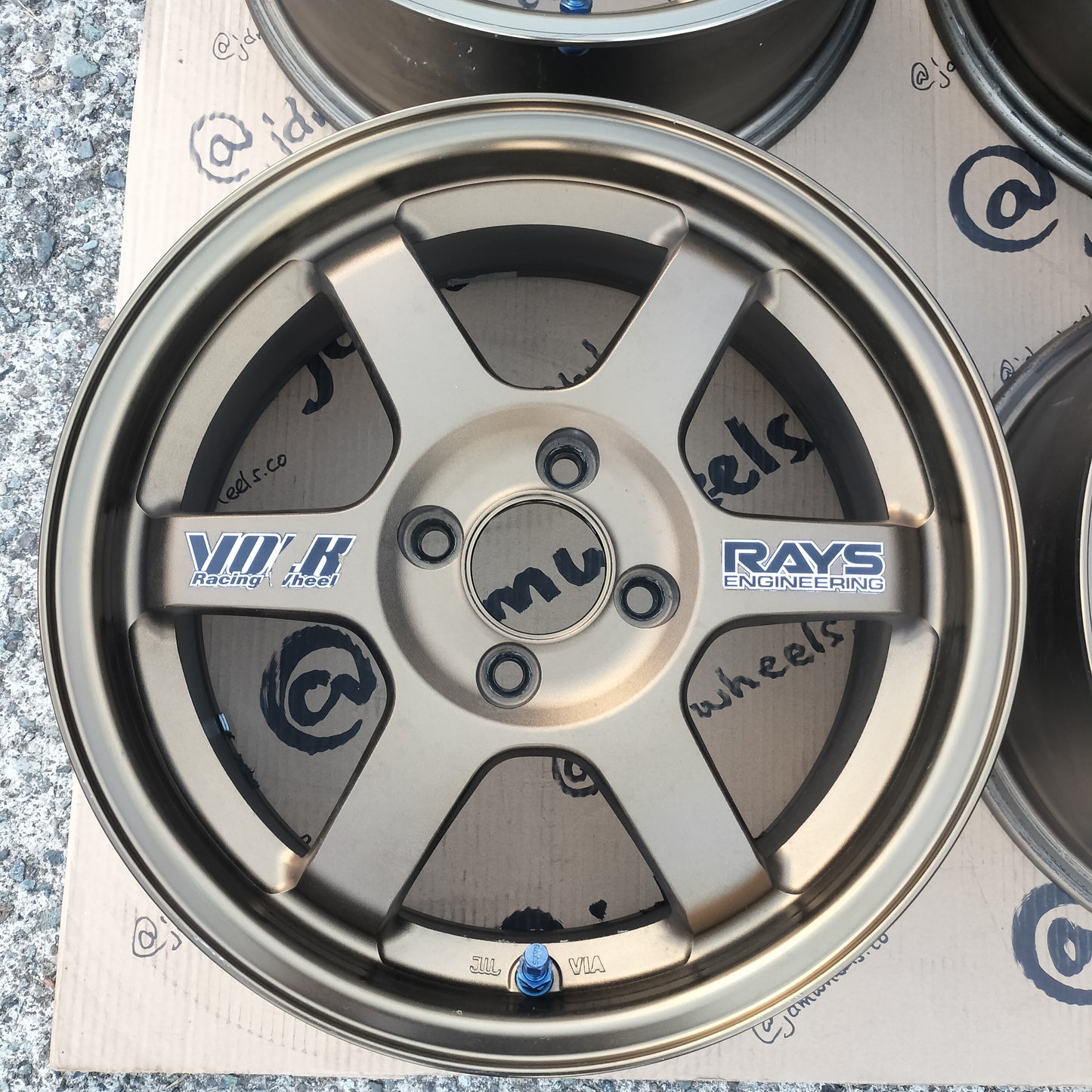 Rays Volk Racing TE37 15x6.5+35 4x100