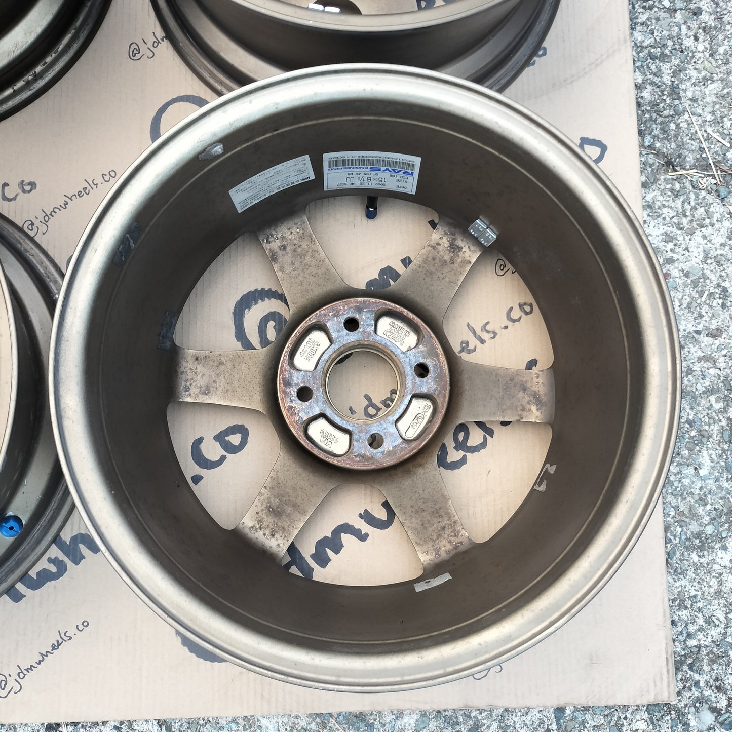 Rays Volk Racing TE37 15x6.5+35 4x100