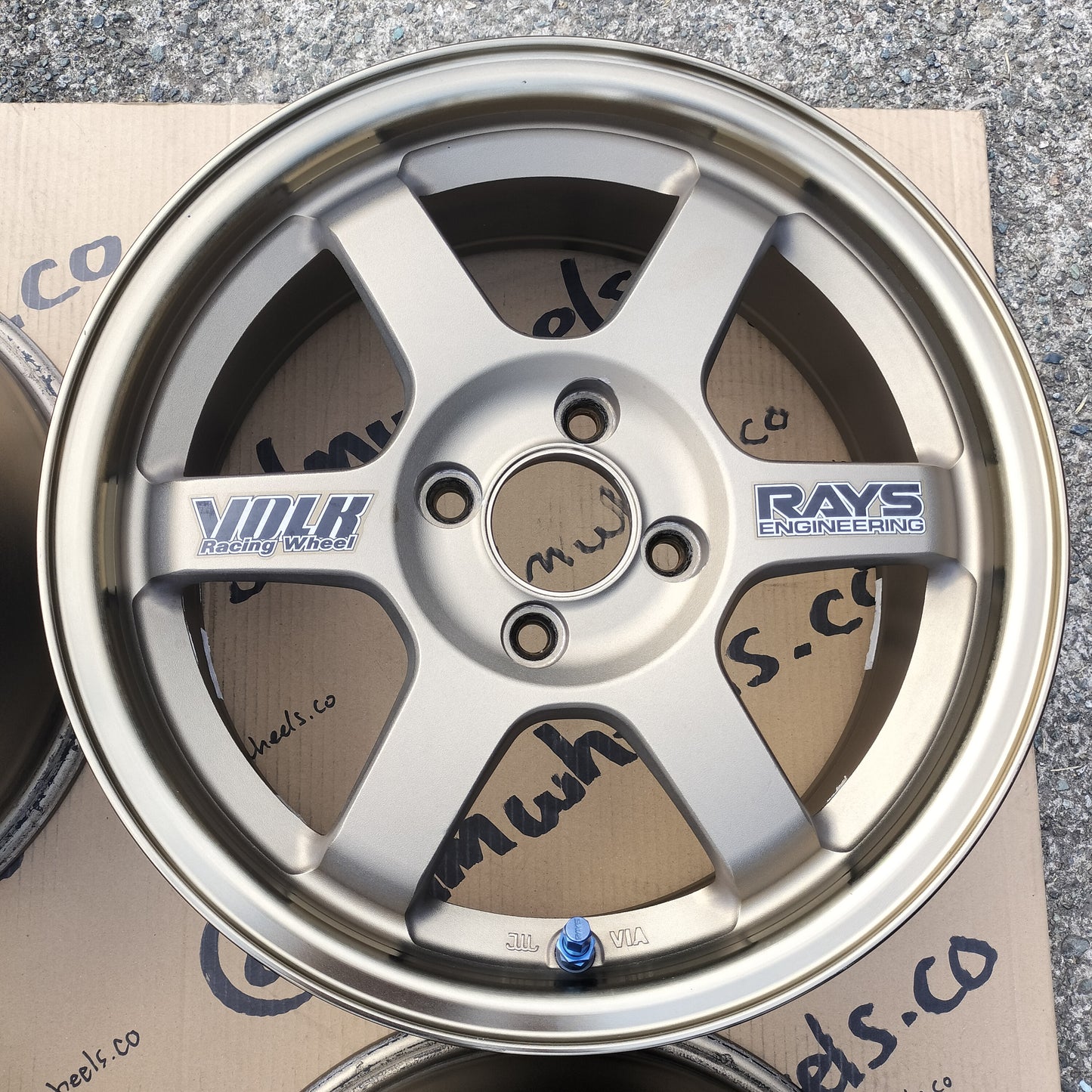 Rays Volk Racing TE37 15x6.5+35 4x100