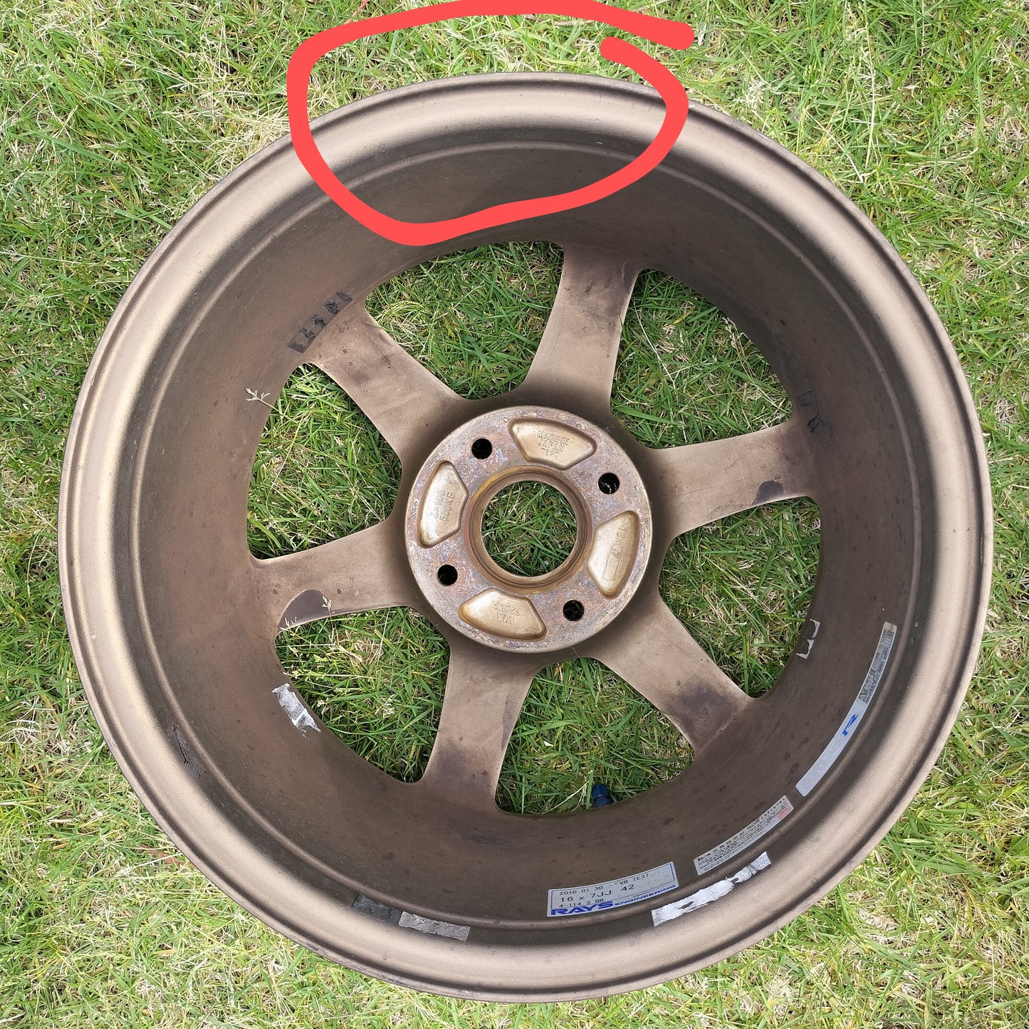 Rays Volk Racing TE37 16x7+42 4x114.3