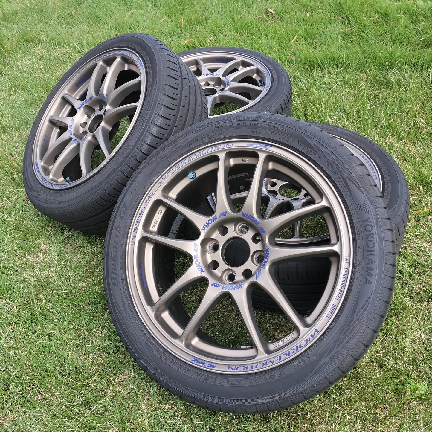 Work Emotion CR Kai 16x7+35 4x100