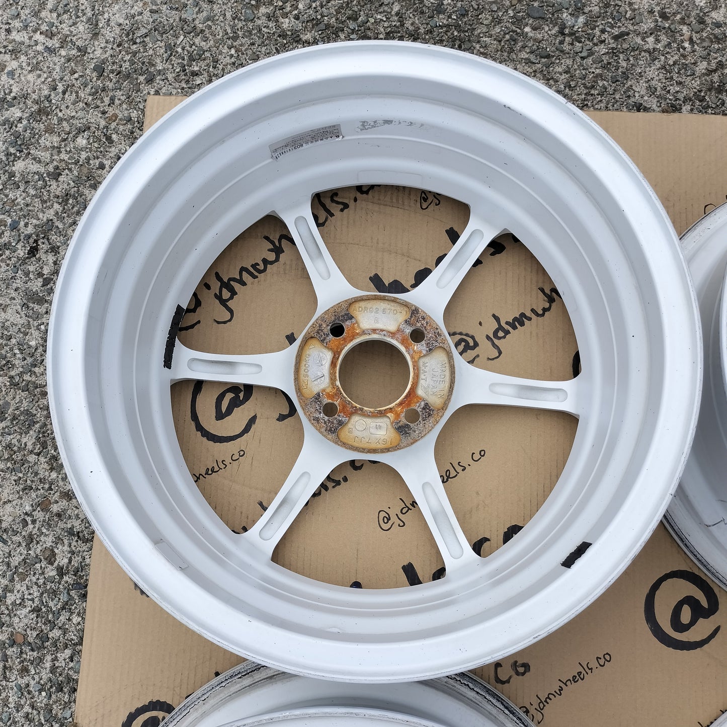 Advan Racing RGII 16x7+41 & 16x7+48 4x100