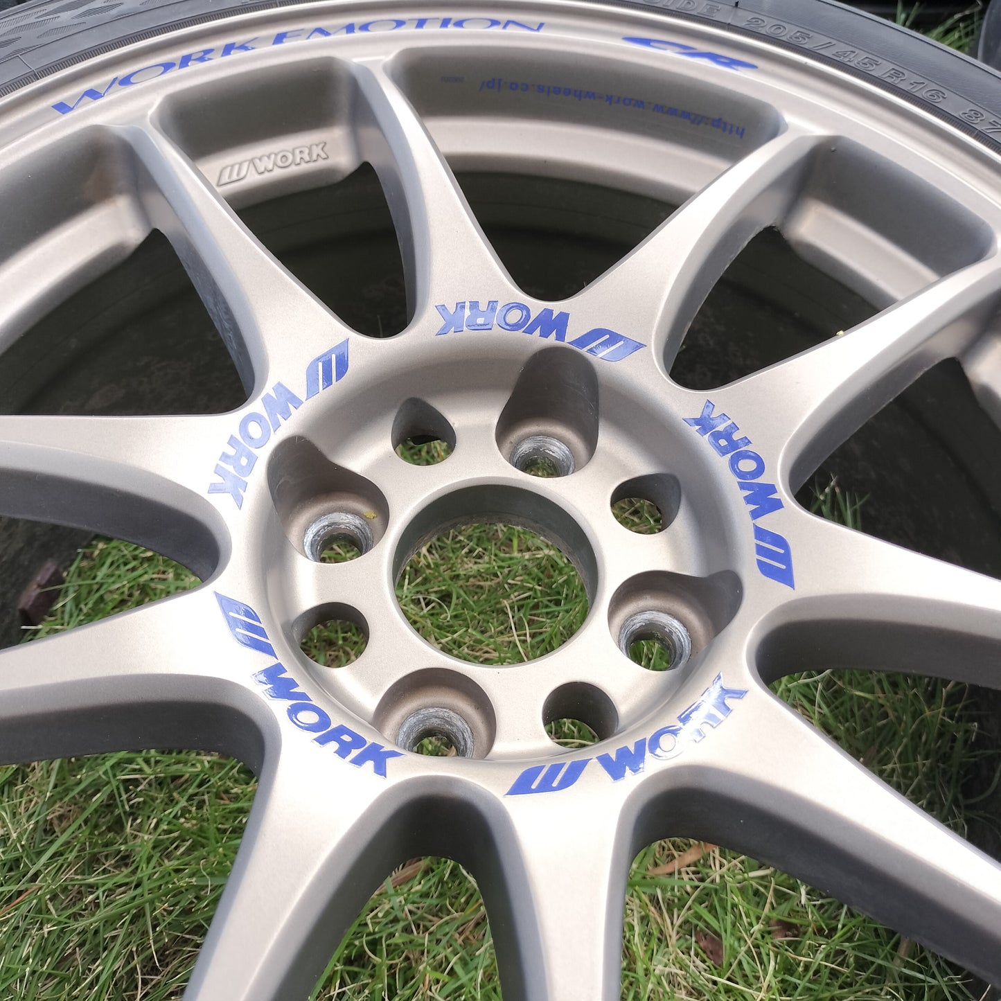 Work Emotion CR Kai 16x7+35 4x100