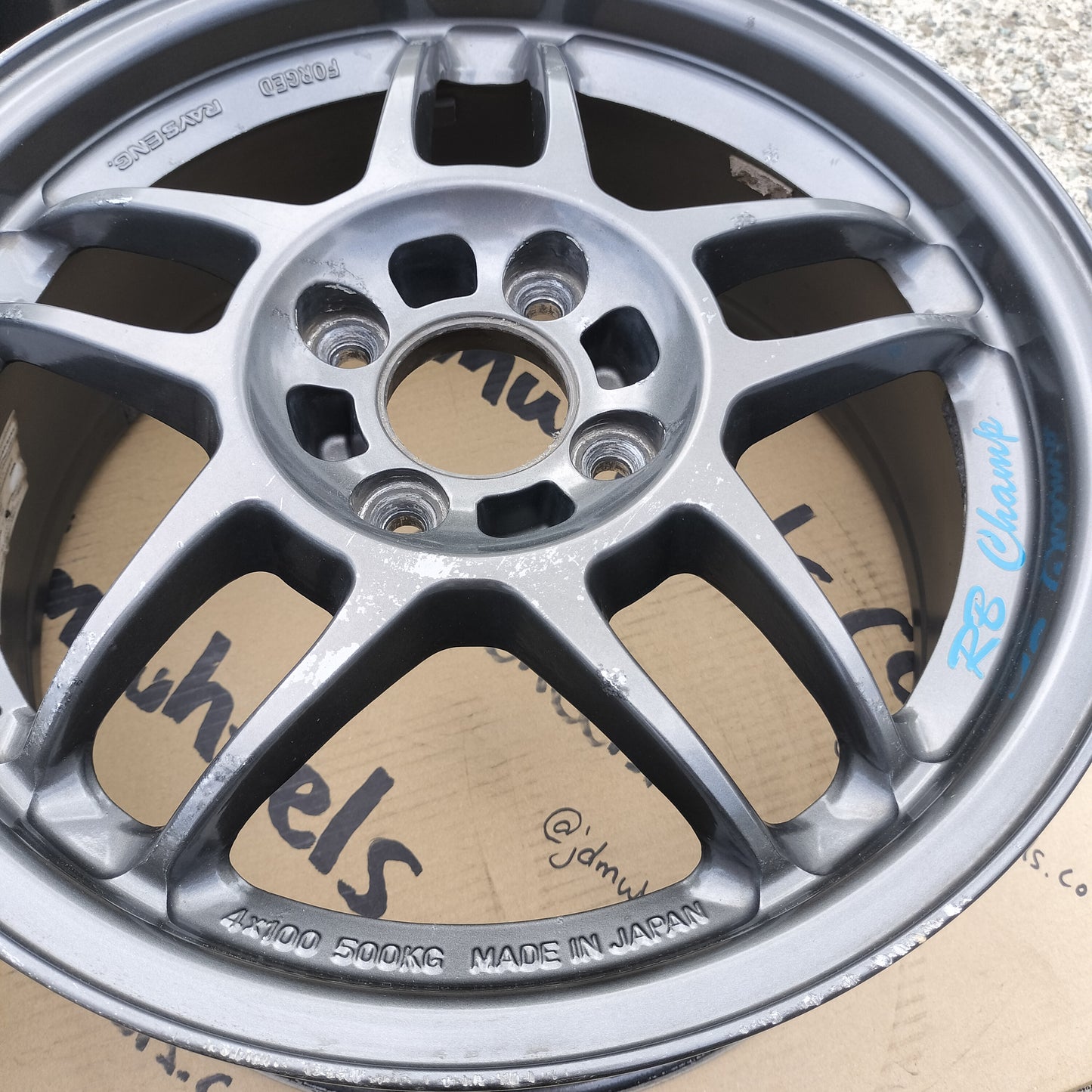 Rays RB Champ 15x6.5+45 4x100