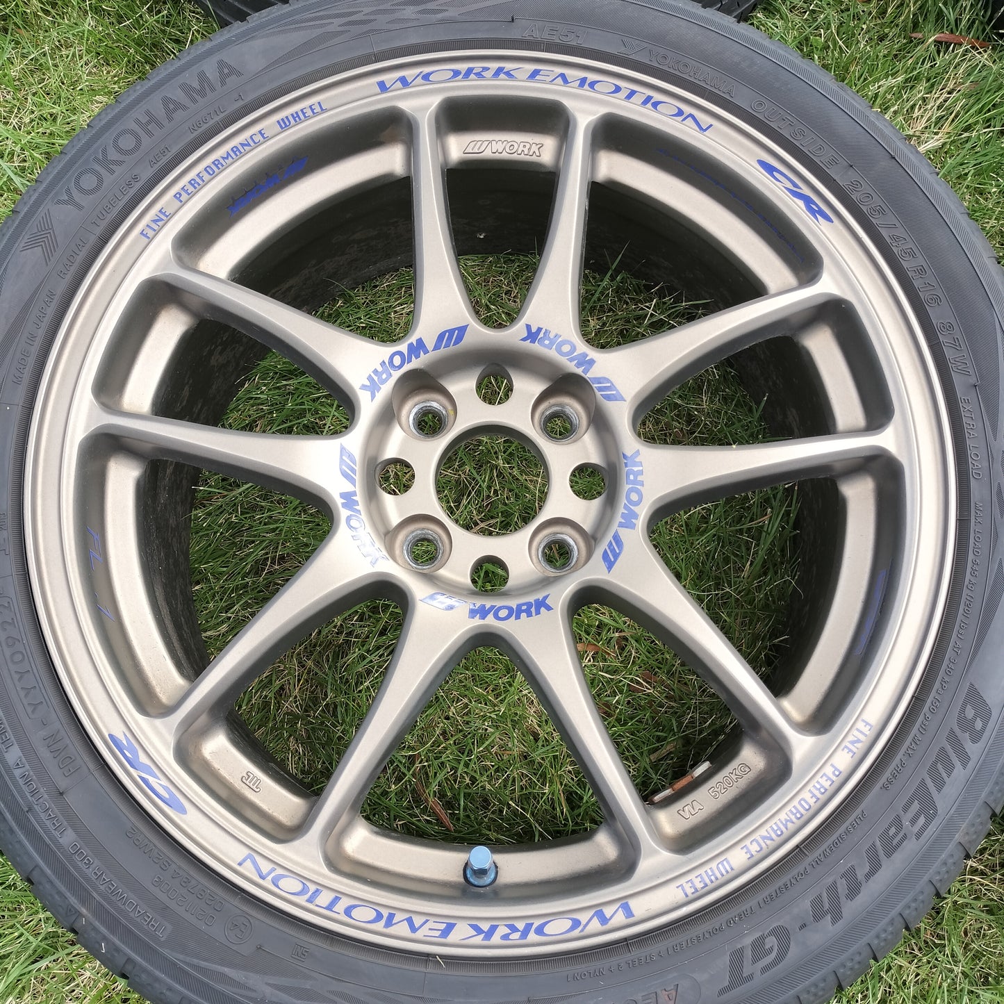 Work Emotion CR Kai 16x7+35 4x100