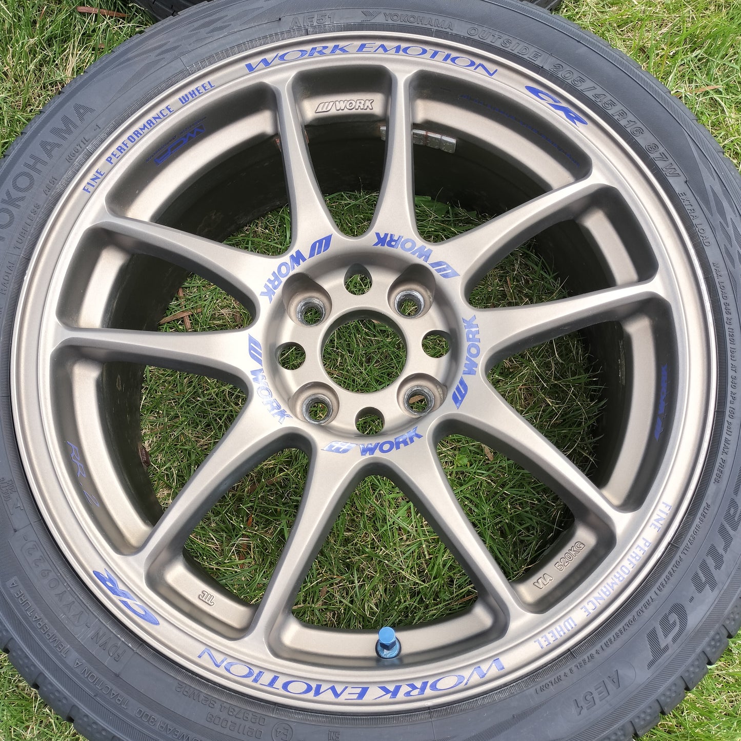 Work Emotion CR Kai 16x7+35 4x100