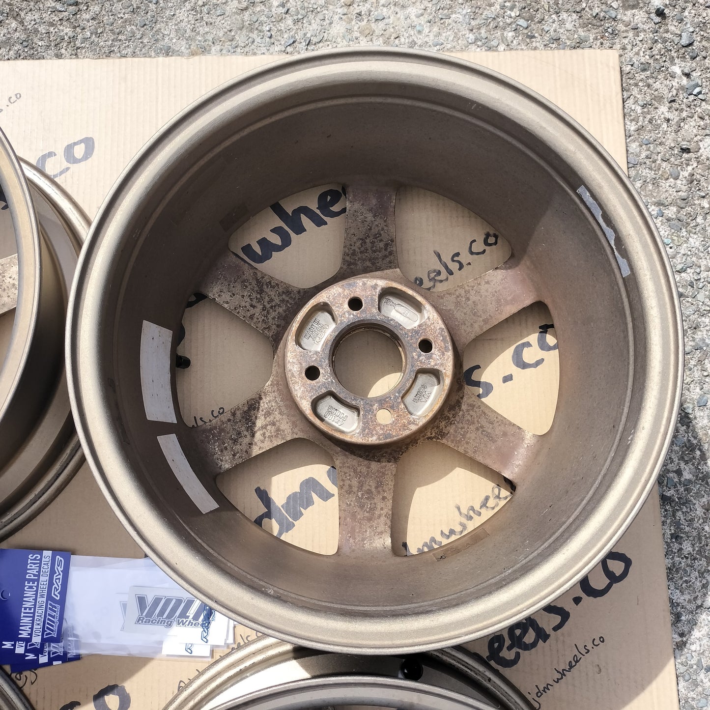 Rays Volk TE37 15x6.5+35 4x100
