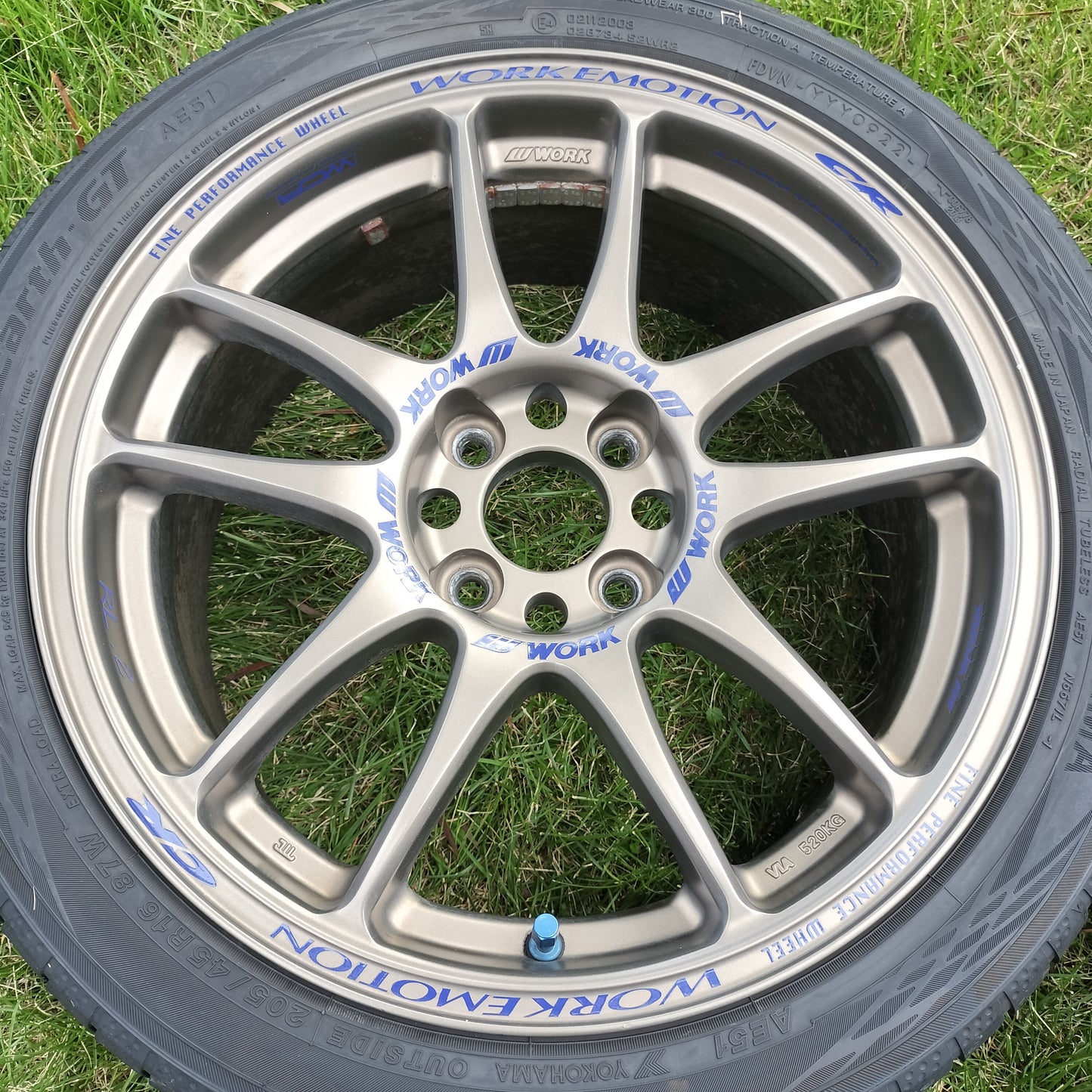 Work Emotion CR Kai 16x7+35 4x100
