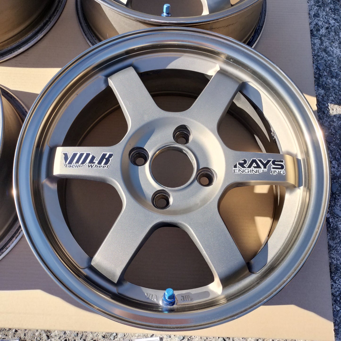 Rays Volk Racing TE37 15x6.5+35 4x100