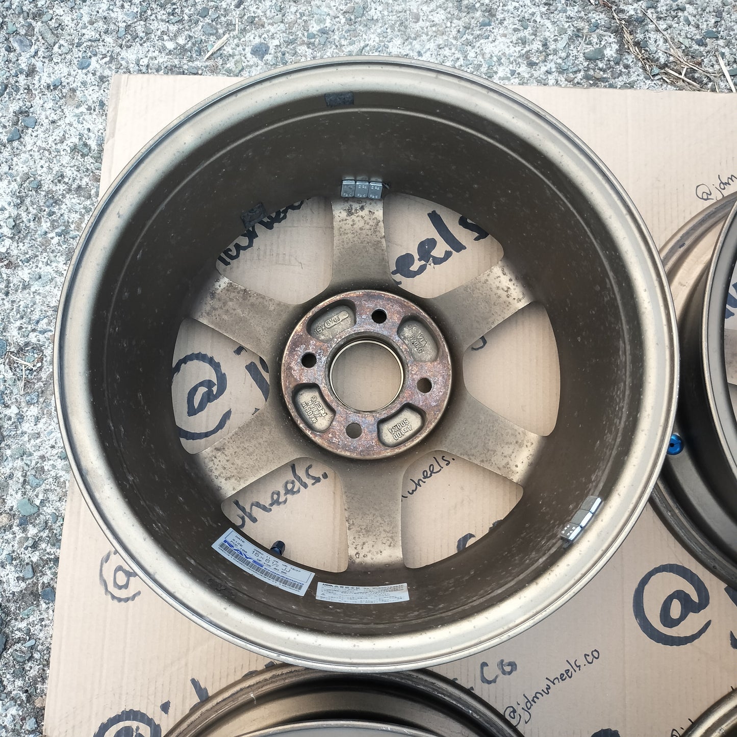 Rays Volk Racing TE37 15x6.5+35 4x100