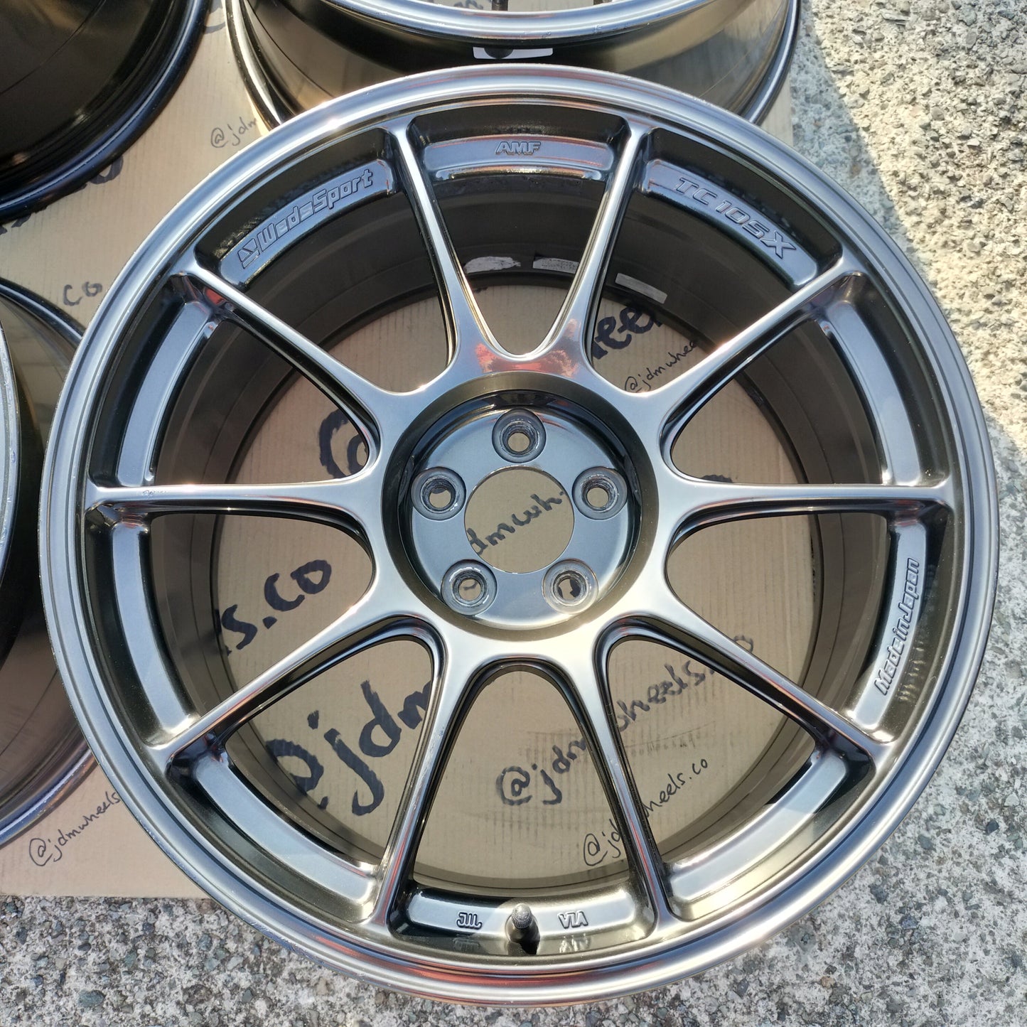 Weds Sport TC105X 18x9.5+45 5x100