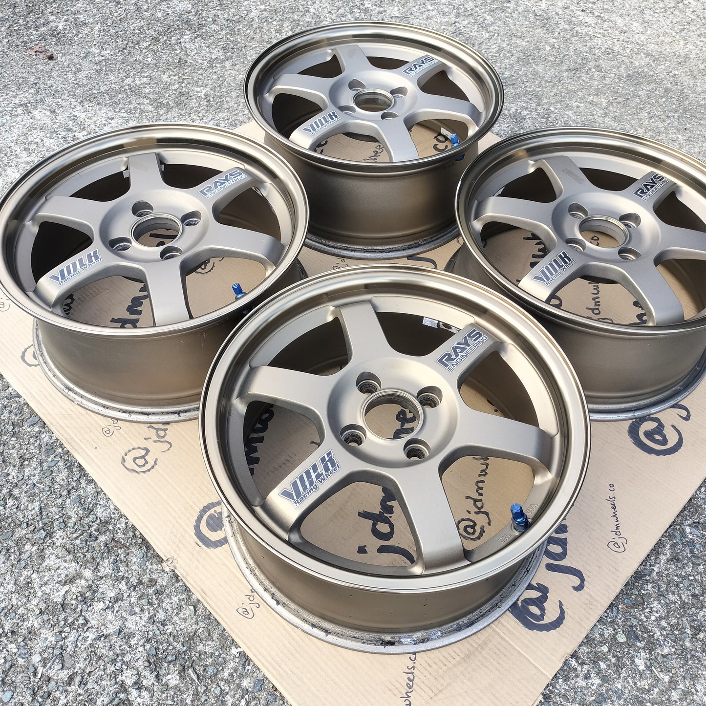 Rays Volk Racing TE37 15x6.5+35 4x100