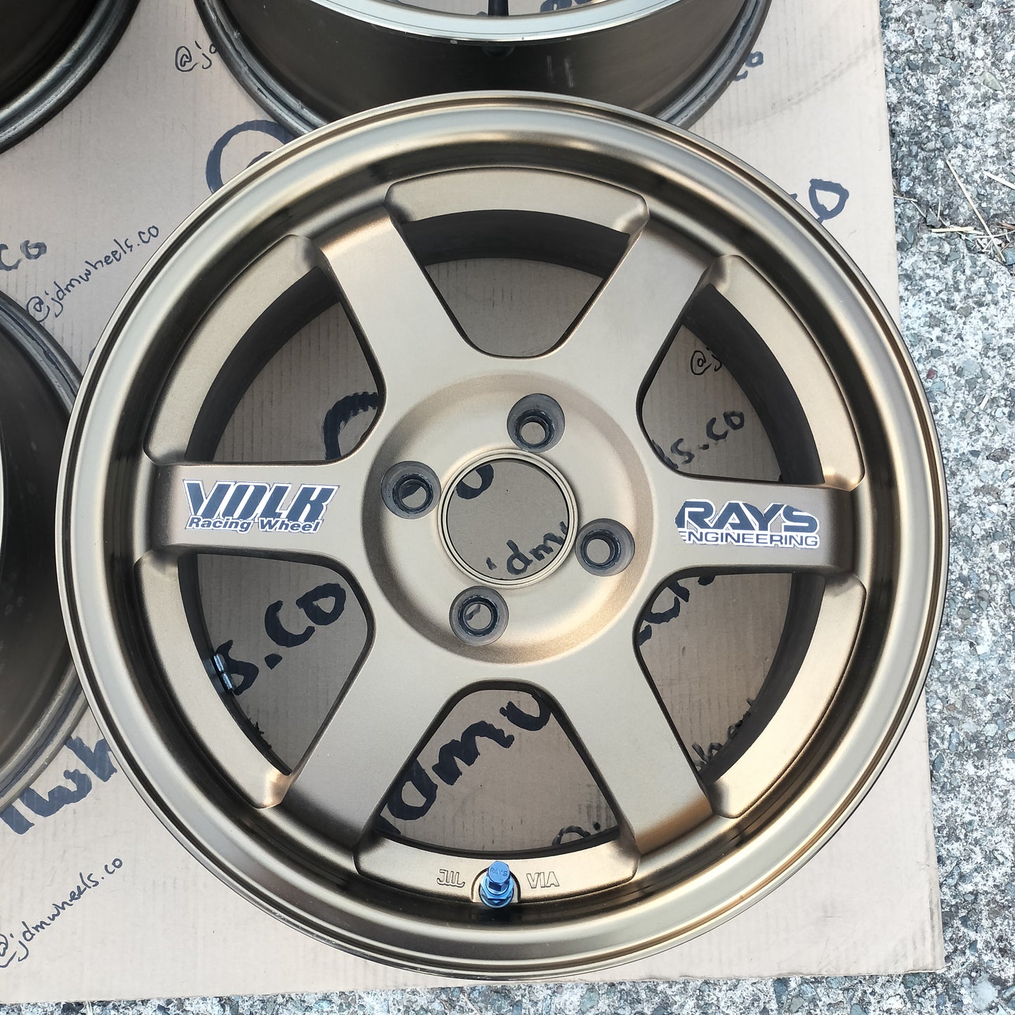 Rays Volk Racing TE37 15x6.5+35 4x100
