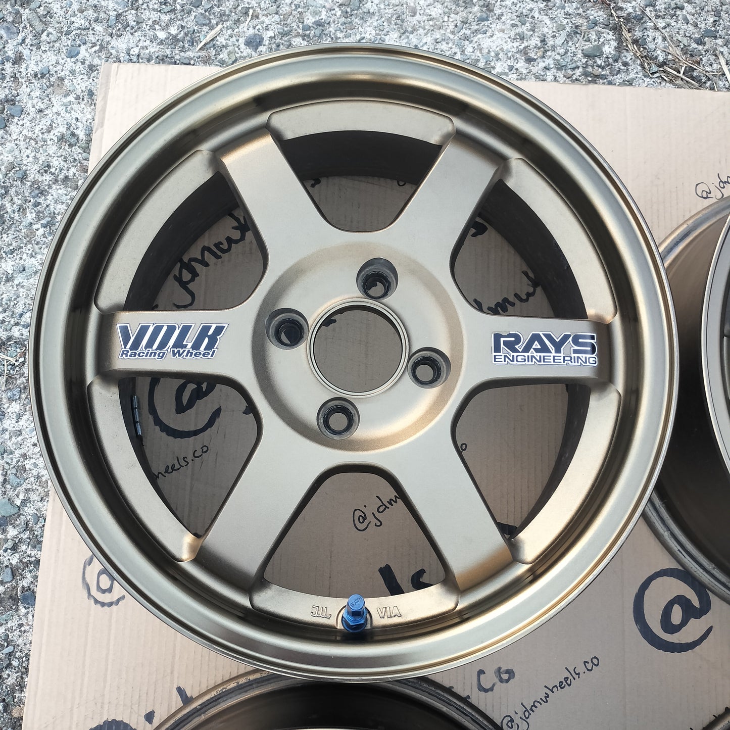 Rays Volk Racing TE37 15x6.5+35 4x100