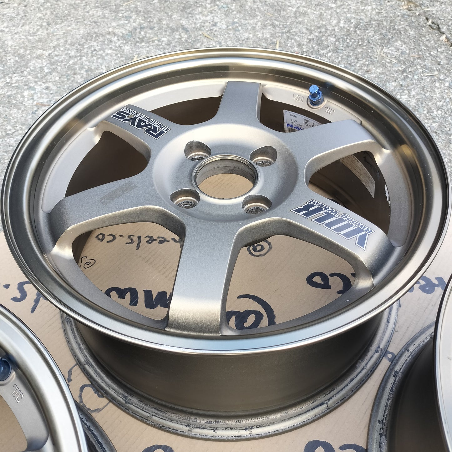 Rays Volk Racing TE37 15x6.5+35 4x100