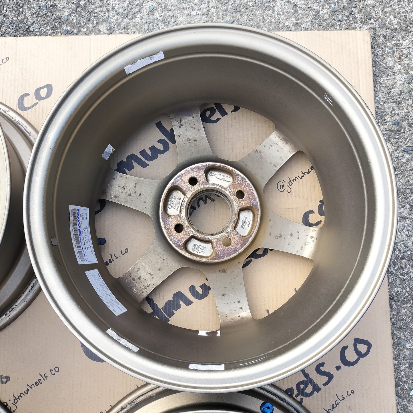 Rays Volk Racing TE37 15x6.5+35 4x100