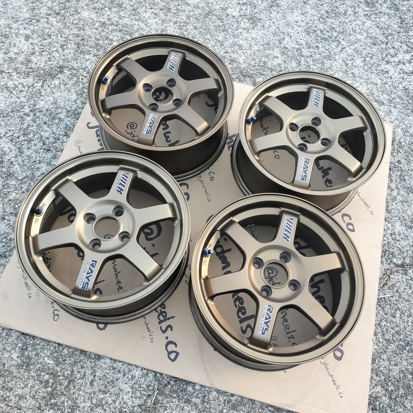 Rays Volk Racing TE37 15x6.5+35 4x100