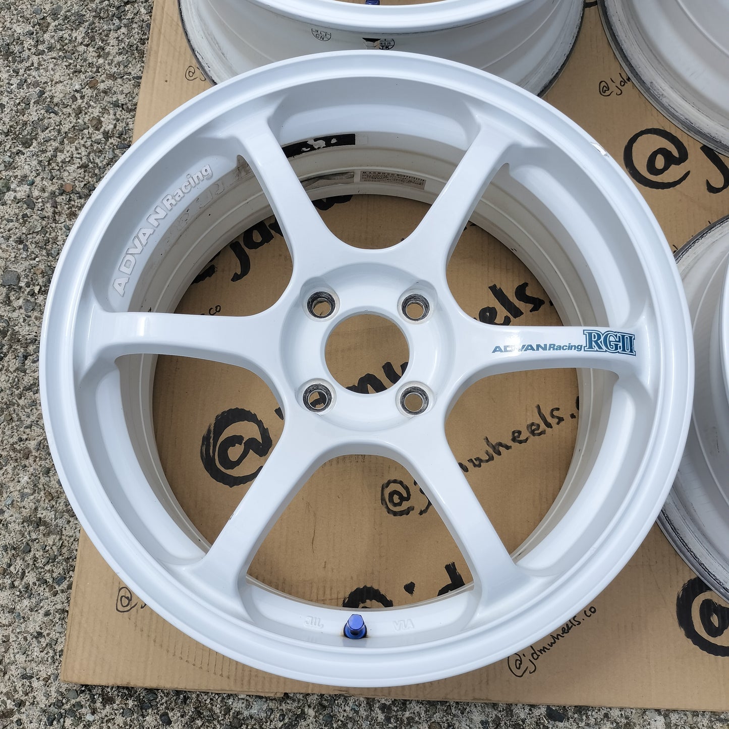 Advan Racing RGII 16x7+41 & 16x7+48 4x100