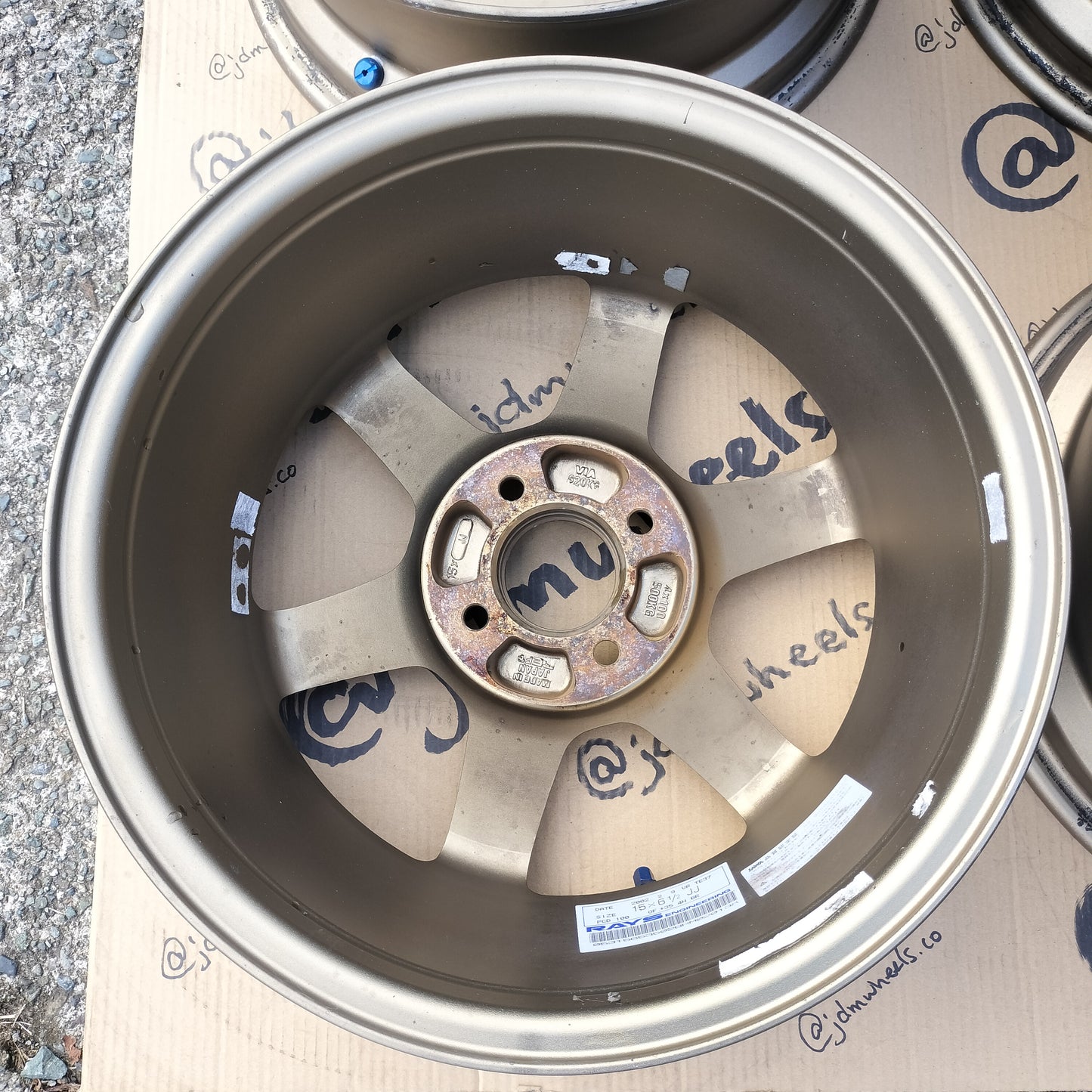 Rays Volk Racing TE37 15x6.5+35 4x100