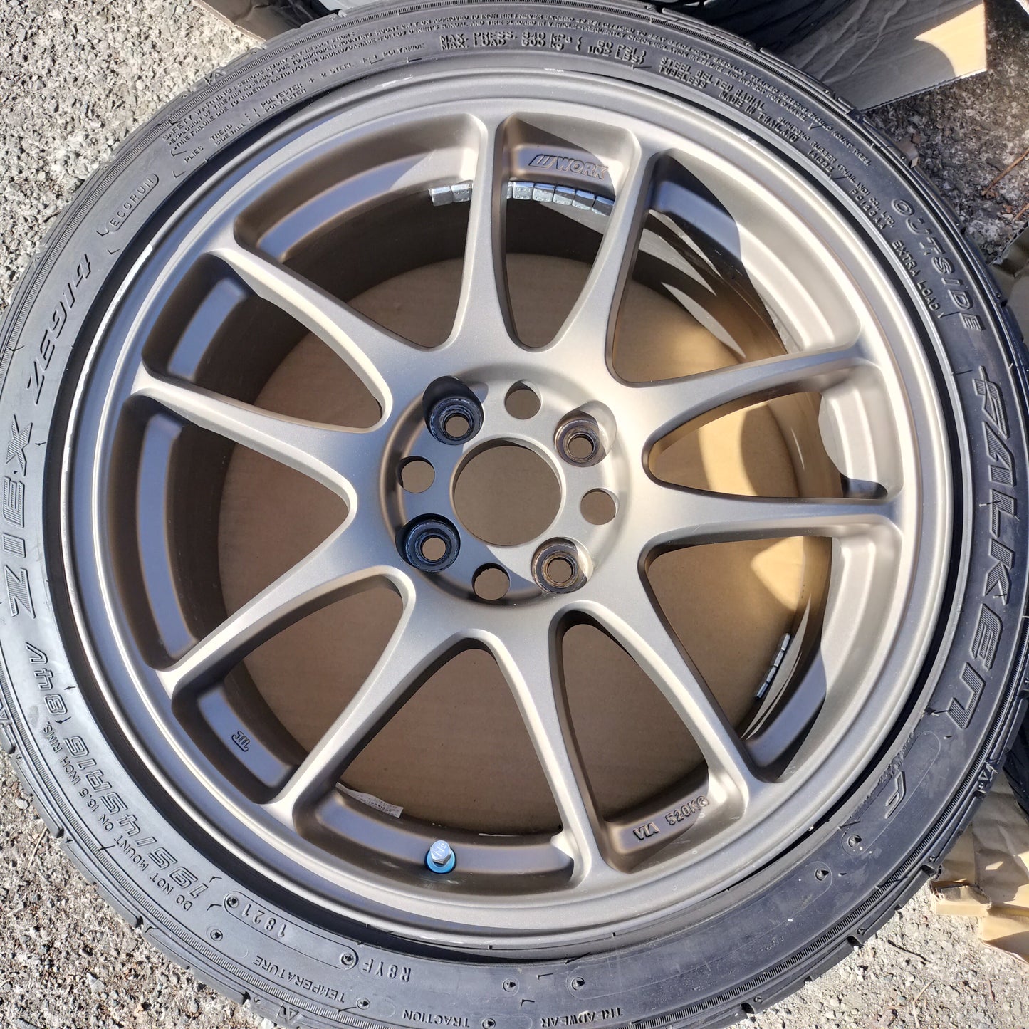 Work Emotion CR Kai 16x7+35 4x100