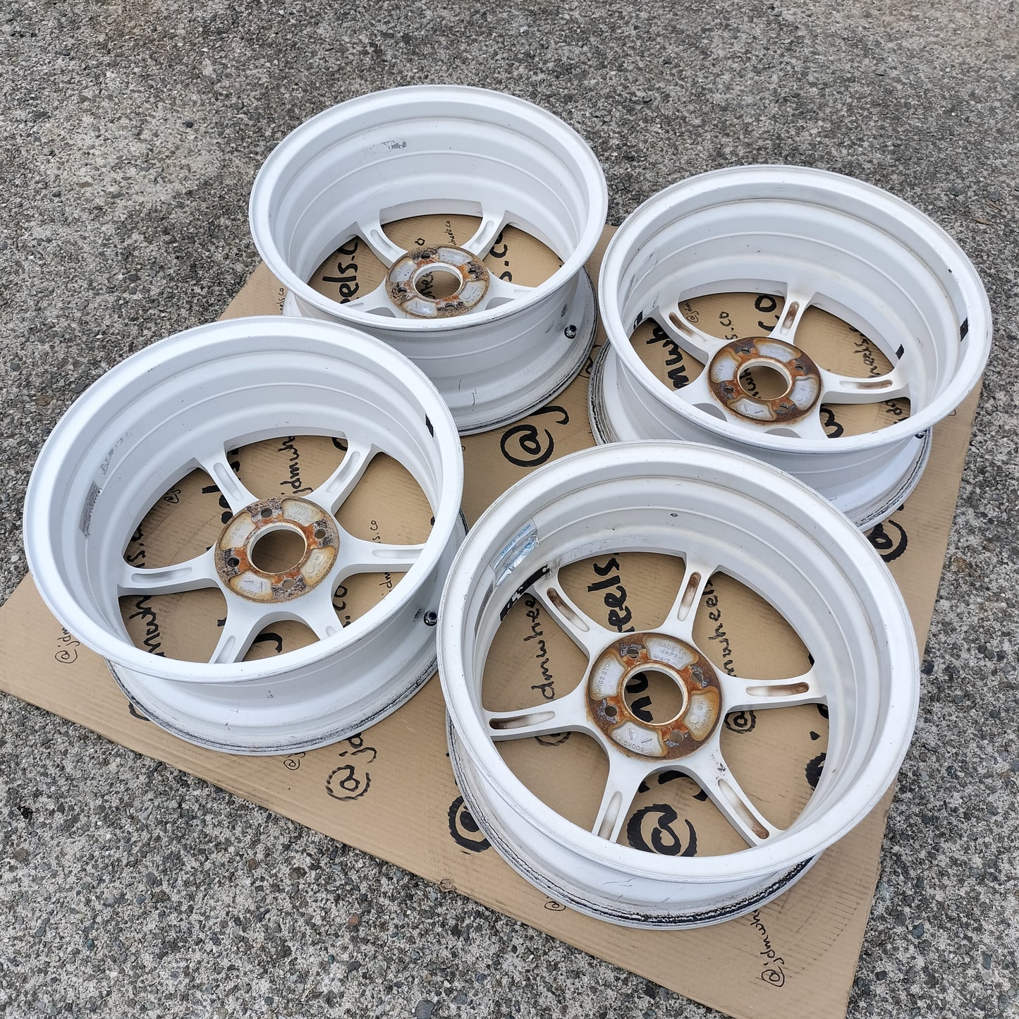 Advan Racing RGII 16x7+41 & 16x7+48 4x100