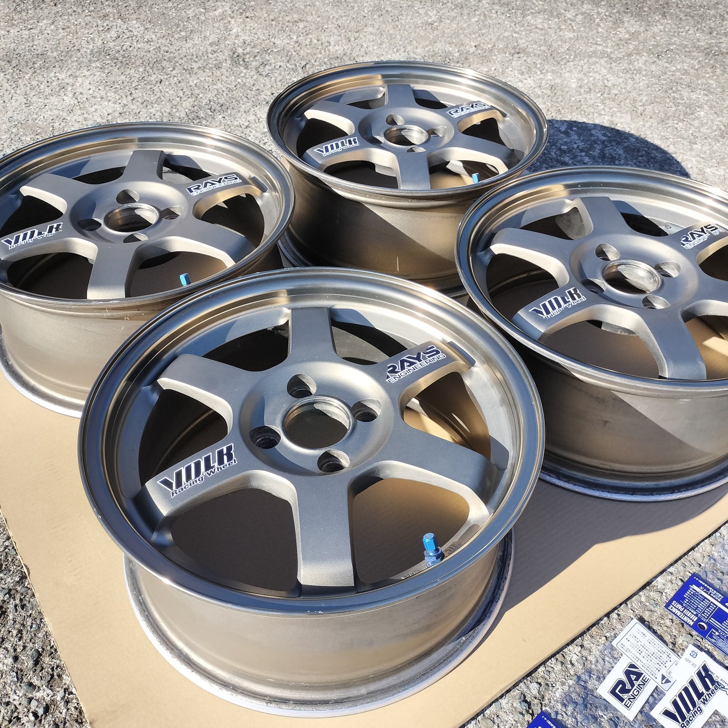 Rays Volk Racing TE37 15x6.5+35 4x100