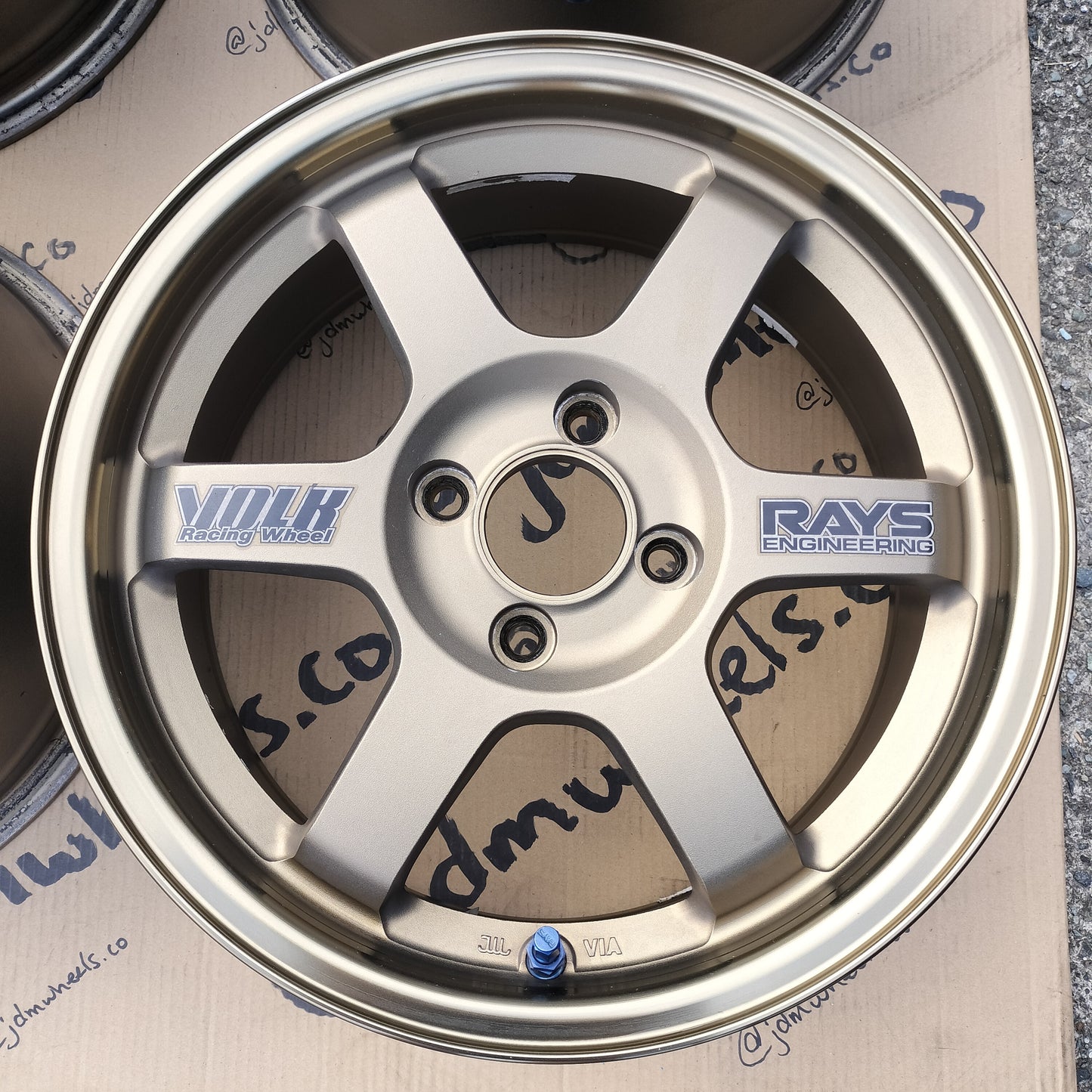 Rays Volk Racing TE37 15x6.5+35 4x100