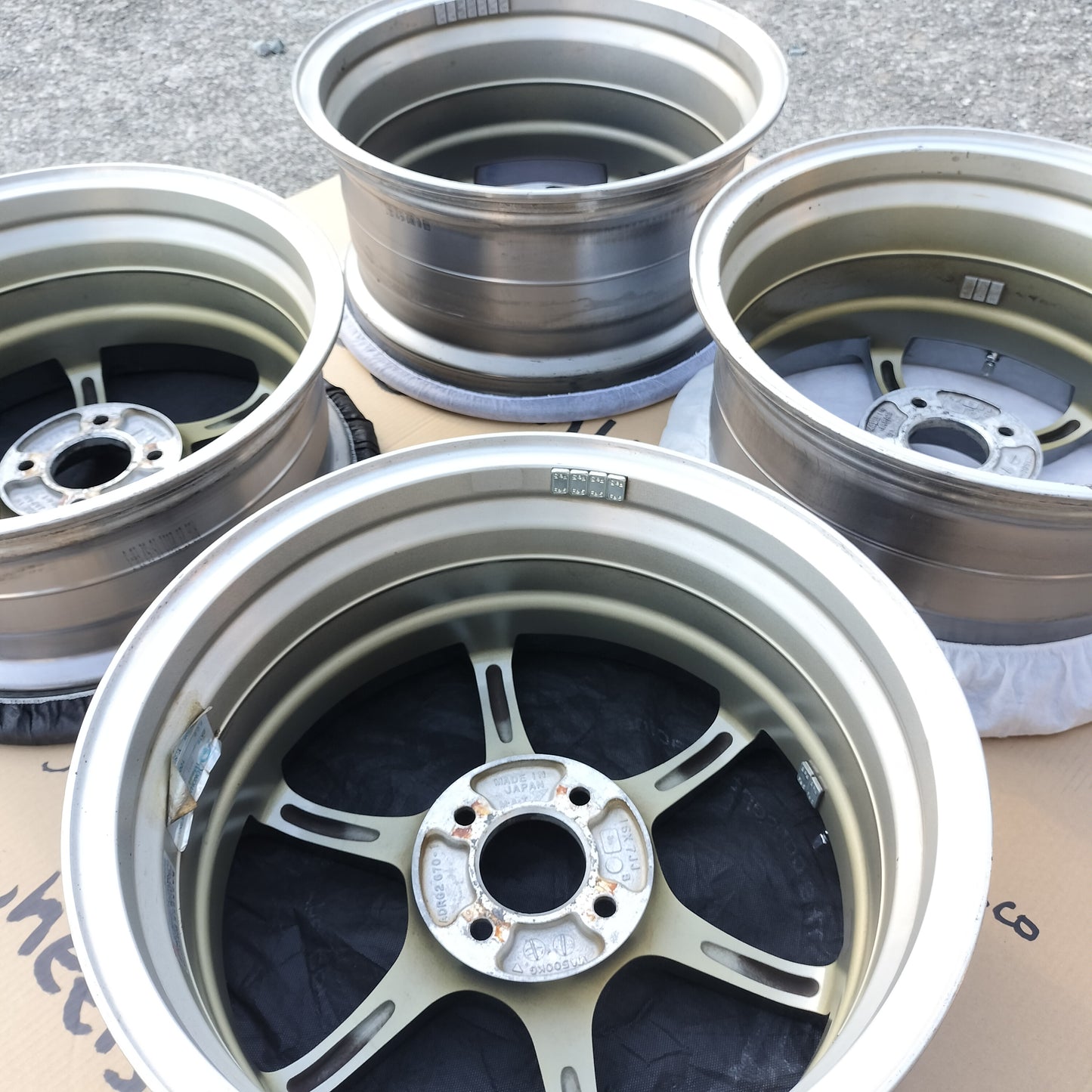 Advan Racing RGII 16x7+35 & 16x8+38 4x100