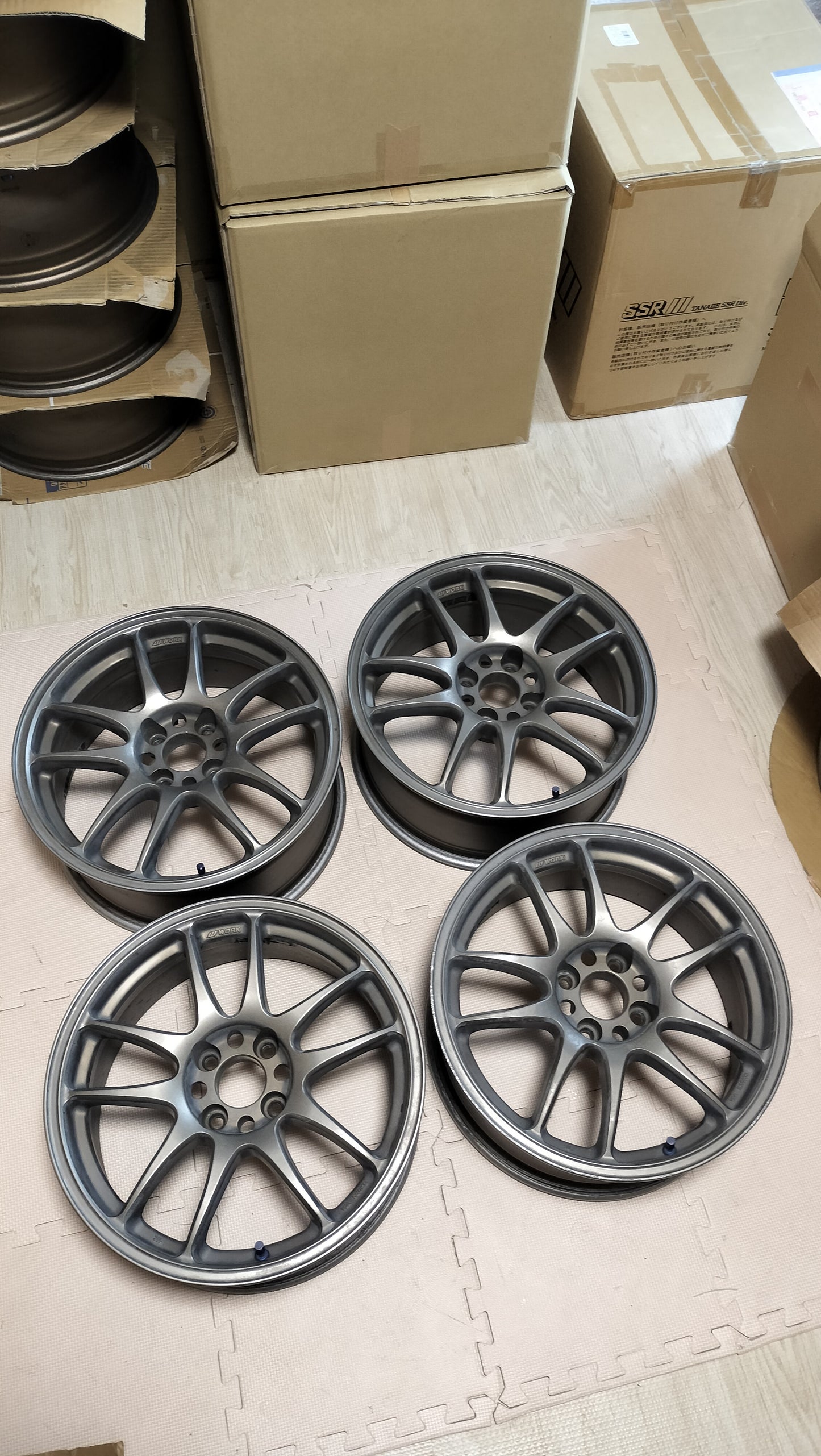 Work Emotion CR Kai 16x7+25 4x100