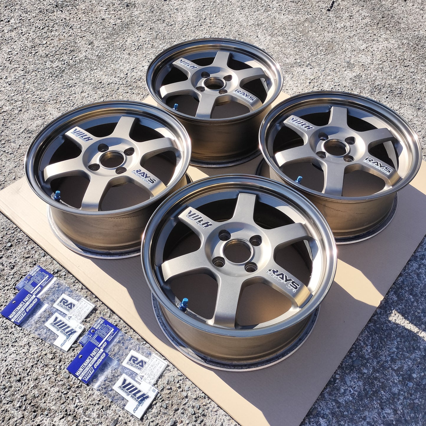 Rays Volk Racing TE37 15x6.5+35 4x100