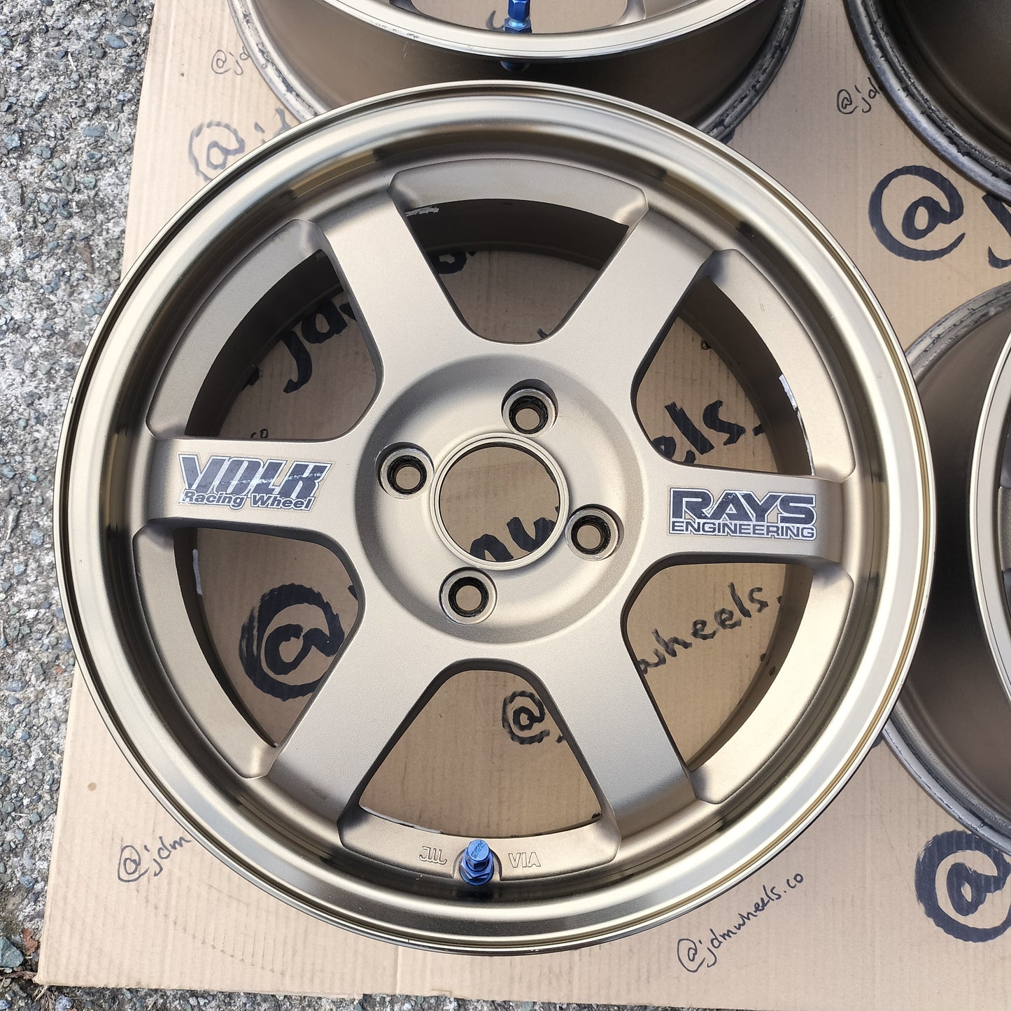 Rays Volk Racing TE37 15x6.5+35 4x100