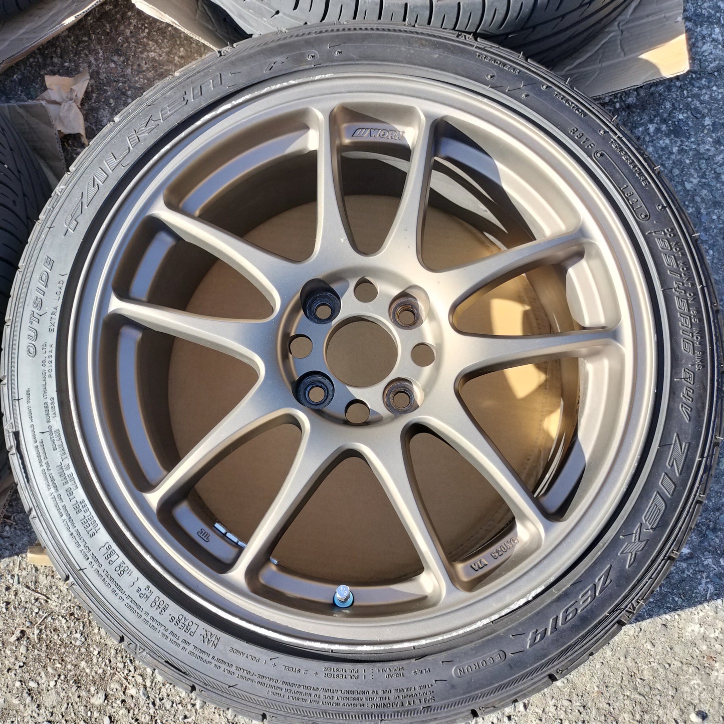 Work Emotion CR Kai 16x7+35 4x100