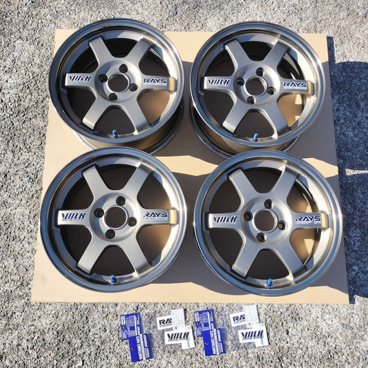 Rays Volk Racing TE37 15x6.5+35 4x100