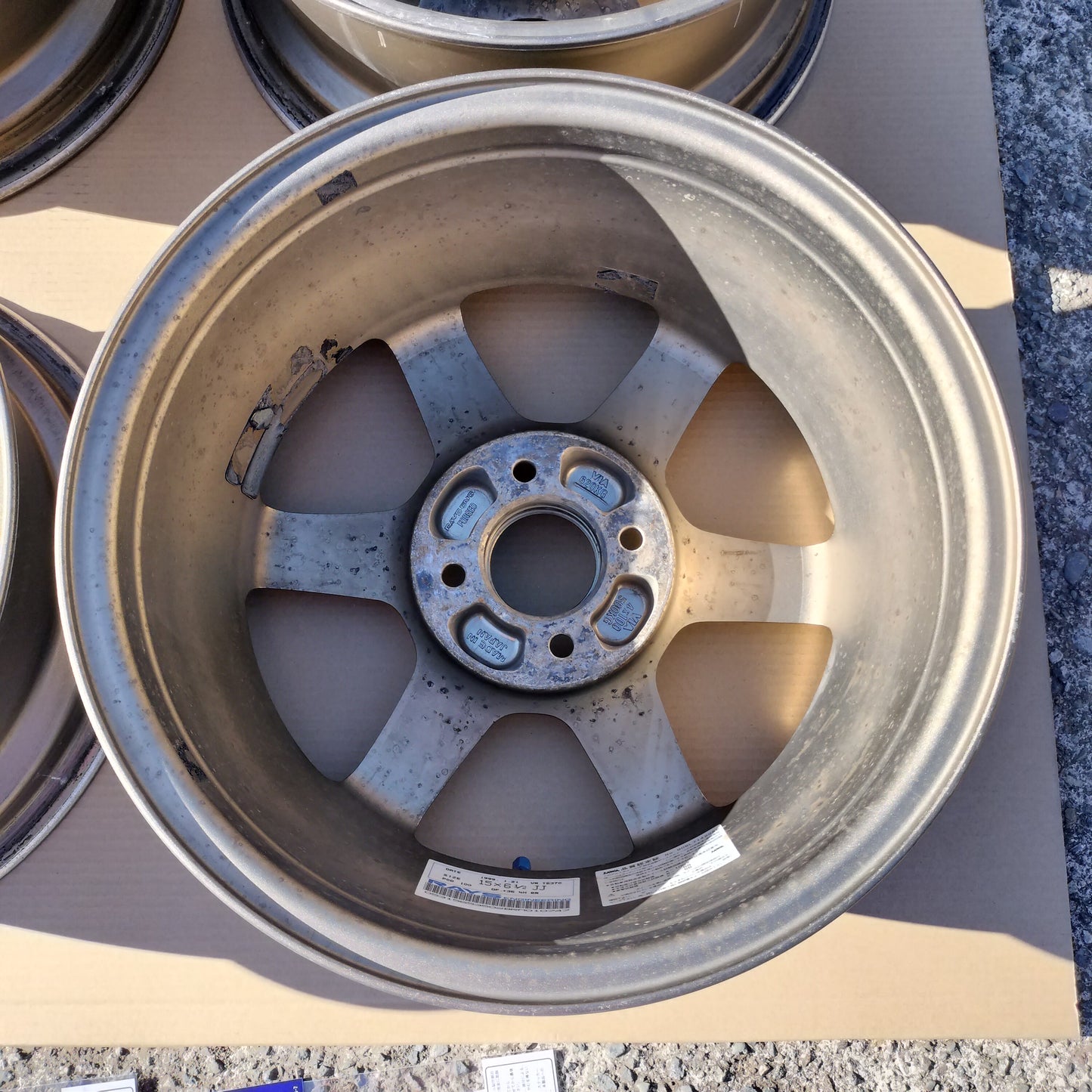 Rays Volk Racing TE37 15x6.5+35 4x100