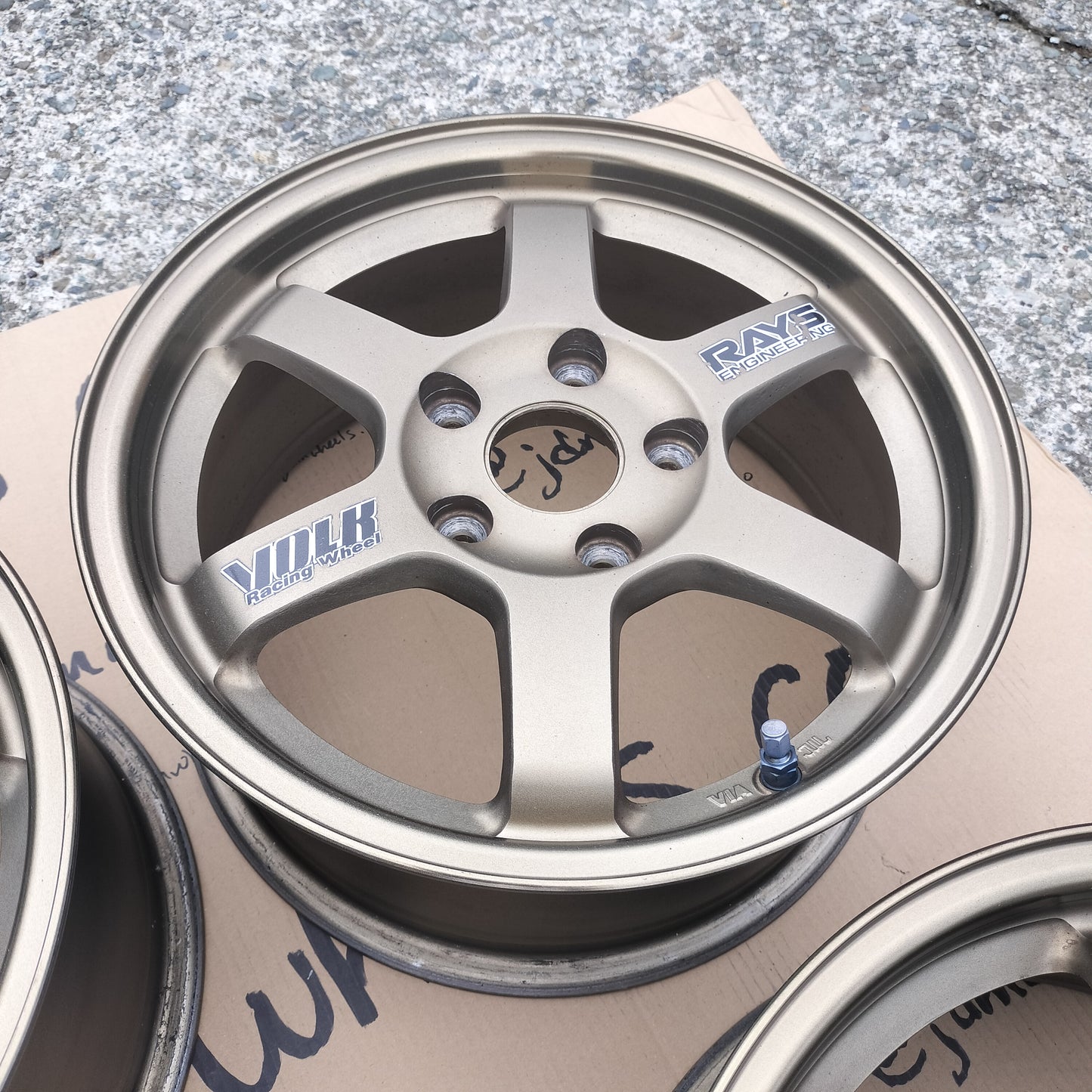 Rays Volk Racing TE37 15x7+43 5x114.3