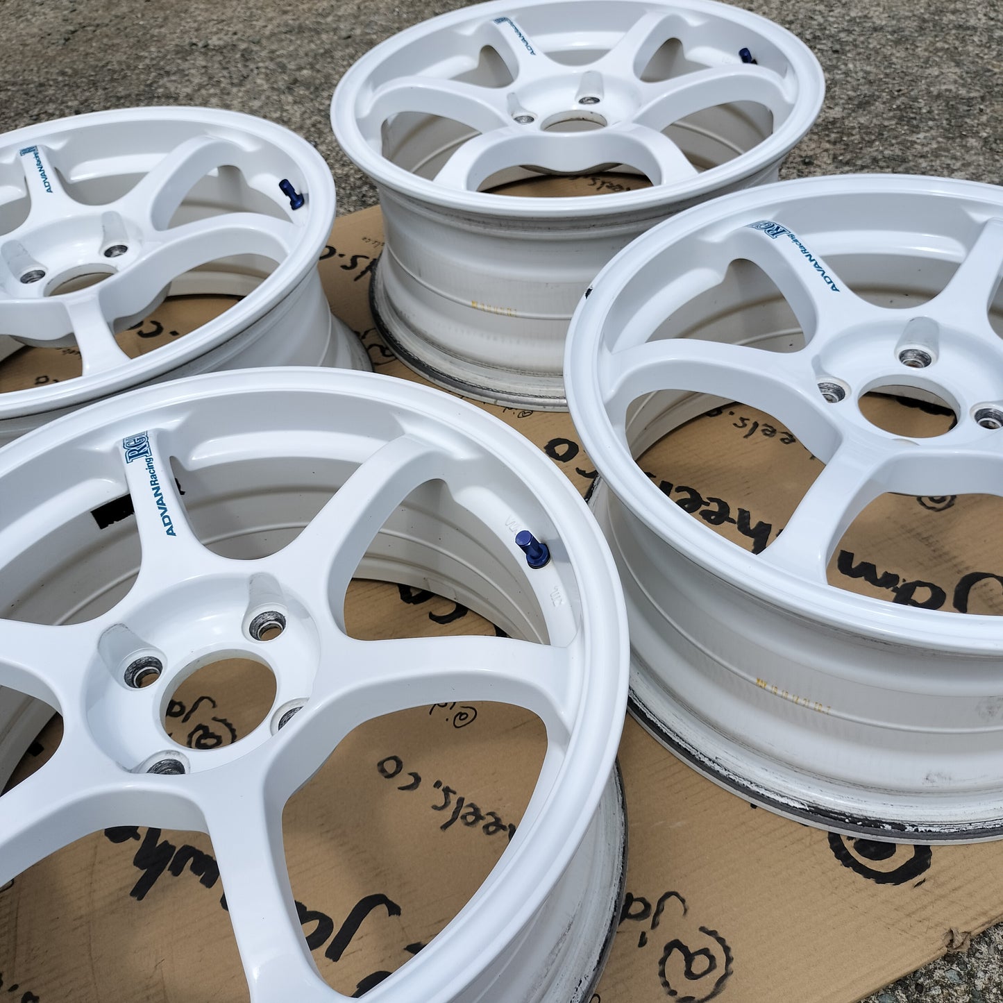 Advan Racing RGII 16x7+41 & 16x7+48 4x100