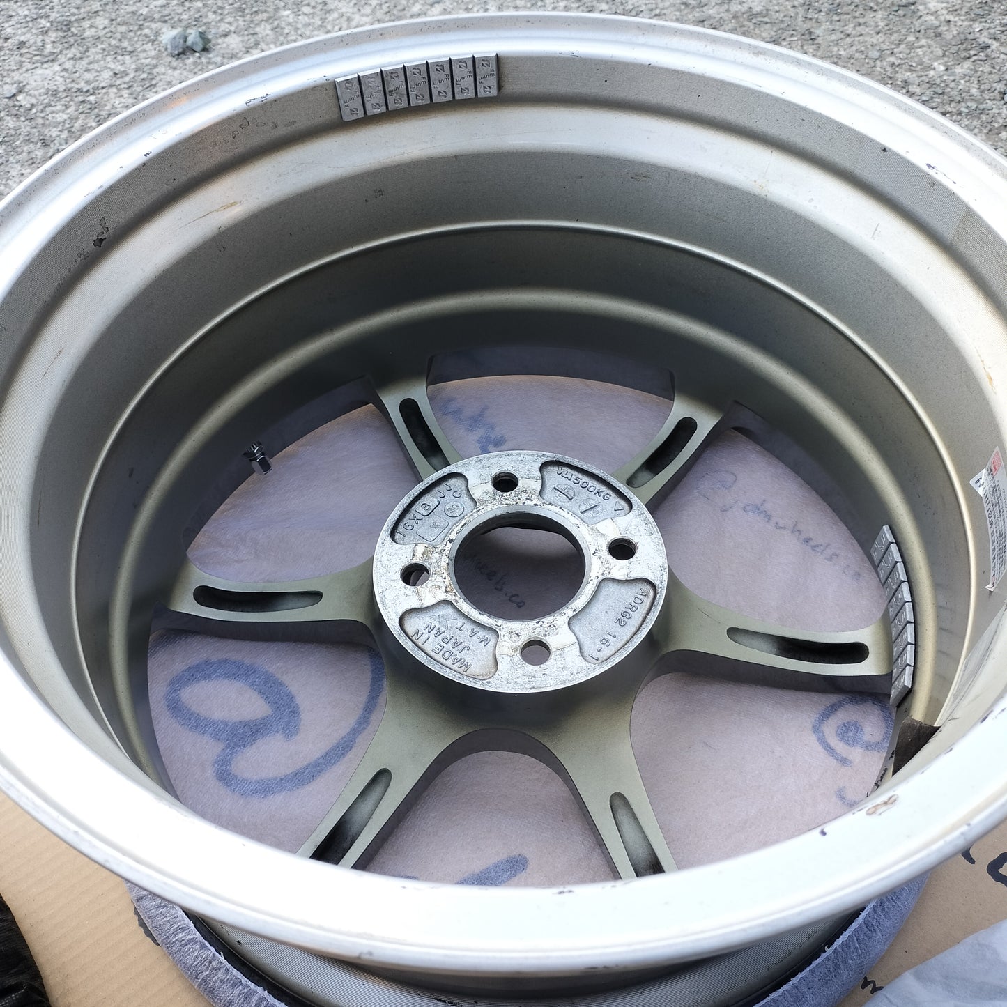 Advan Racing RGII 16x7+35 & 16x8+38 4x100