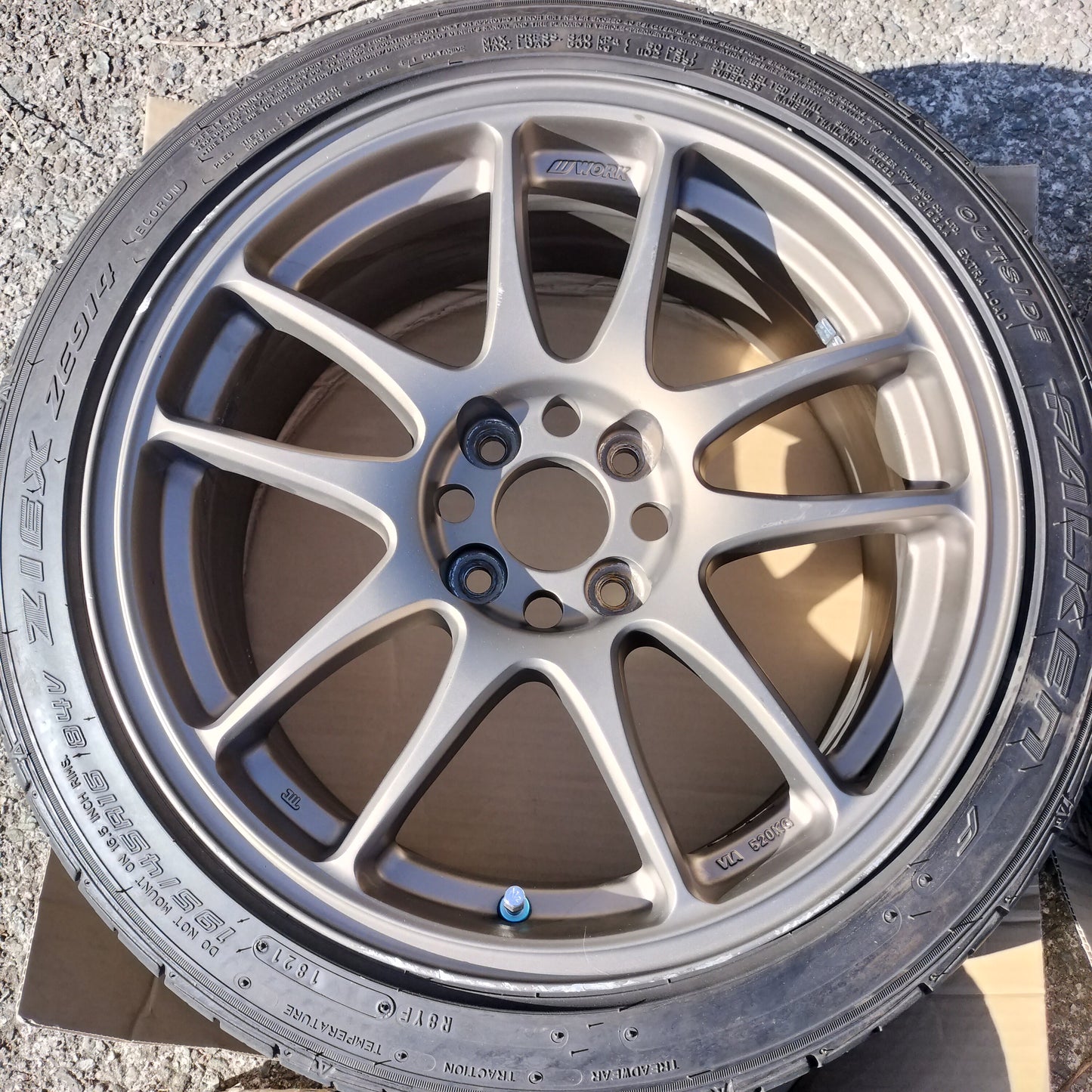 Work Emotion CR Kai 16x7+35 4x100
